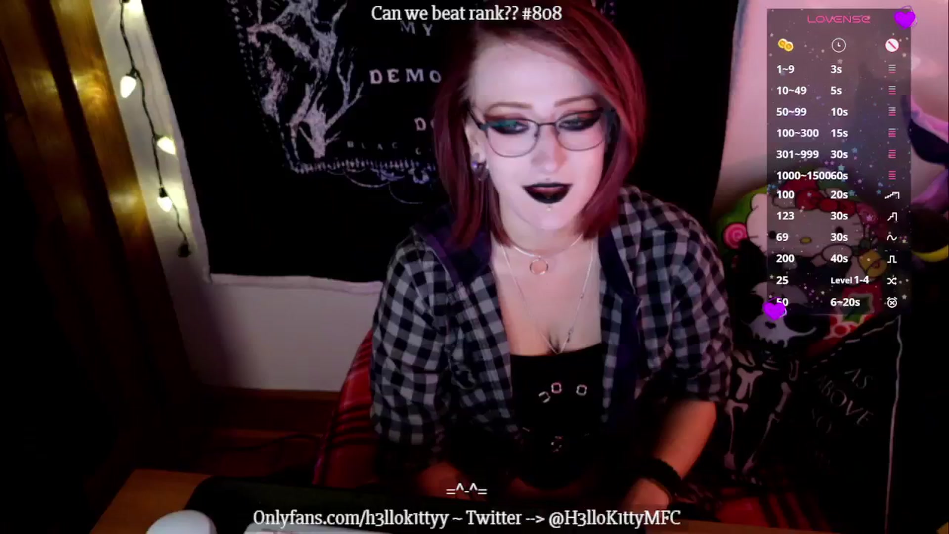 Gallery image thumbnail from H3llok1tty's myfreecams stream on, 12/20/2024, 09:59 image 11 of 20