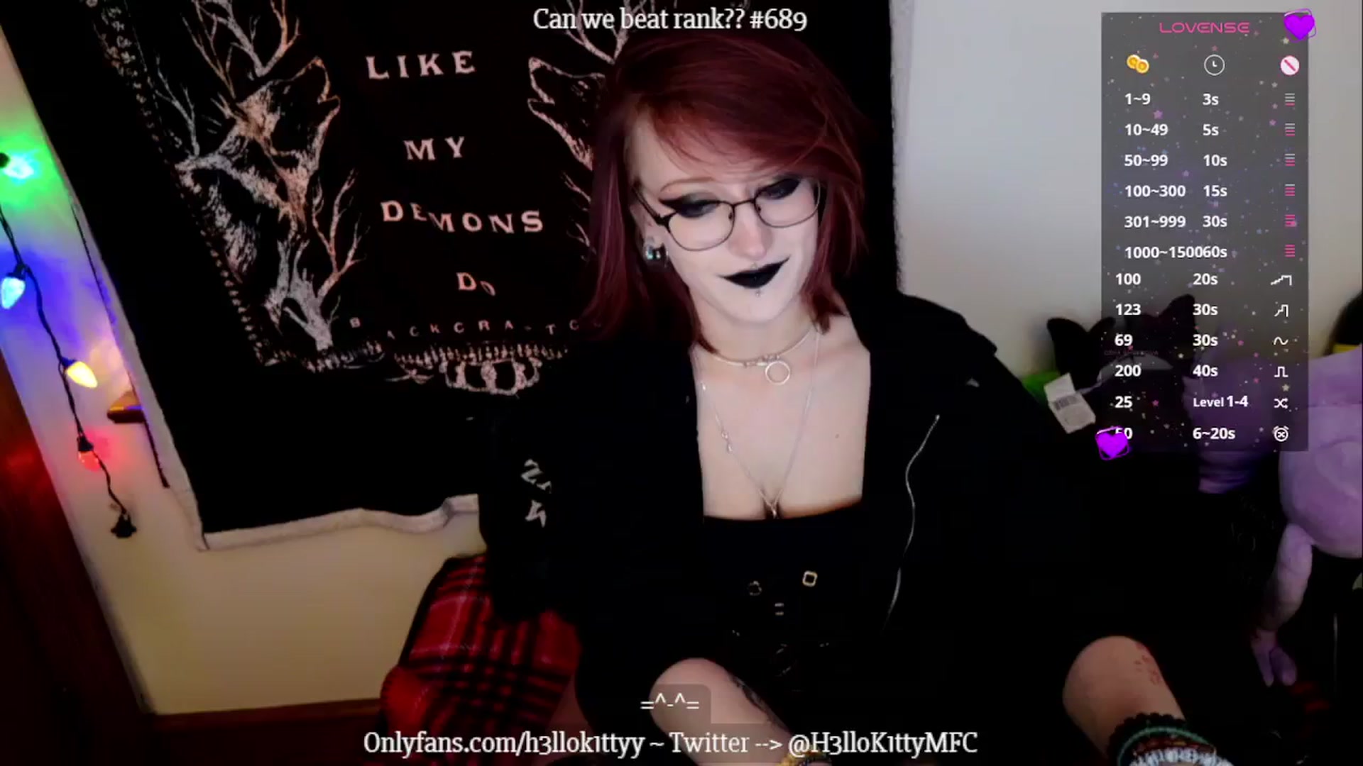 Gallery image thumbnail from H3llok1tty's myfreecams stream on, 12/29/2024, 14:16 image 17 of 20
