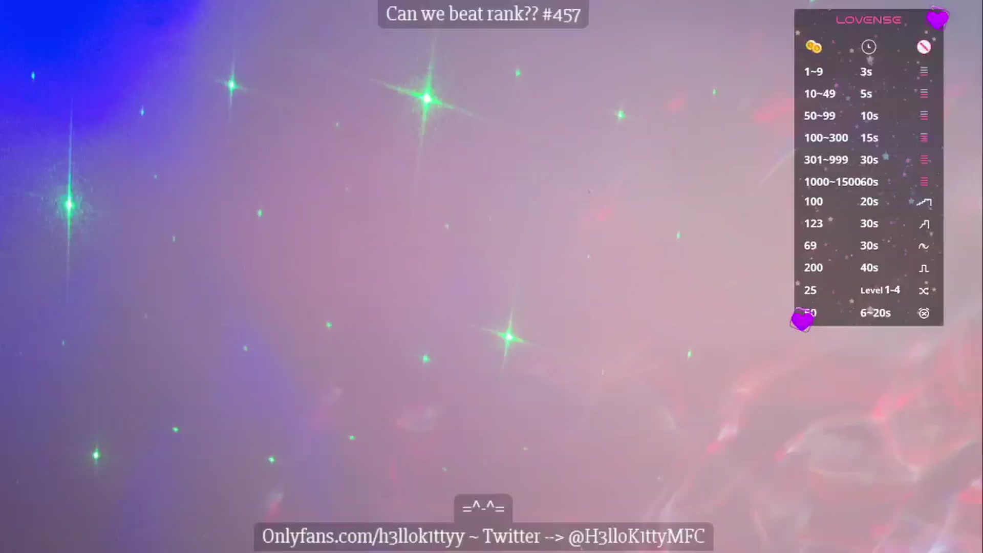 Gallery image thumbnail from H3llok1tty's myfreecams stream on, 01/03/2025, 11:53 image 11 of 20