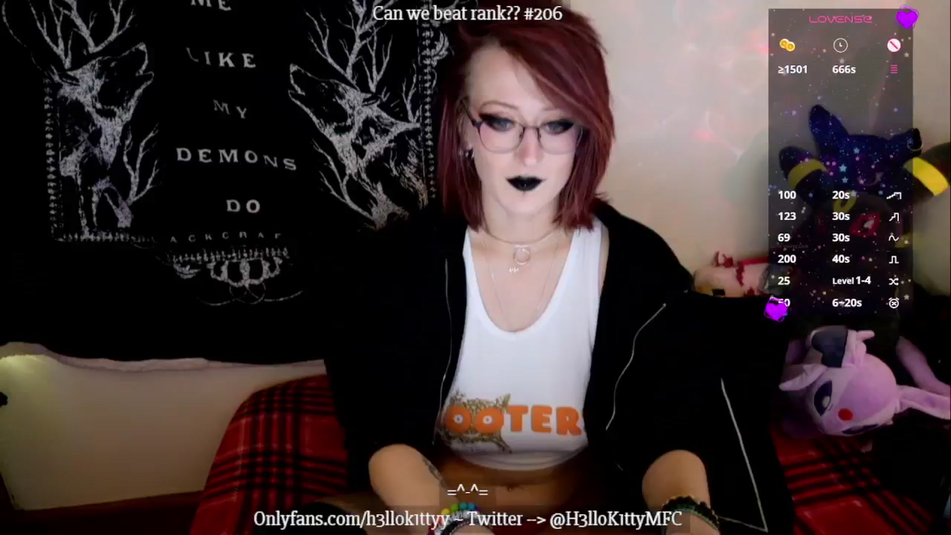 Gallery image thumbnail from H3llok1tty's myfreecams stream on, 01/06/2025, 14:35 image 7 of 20