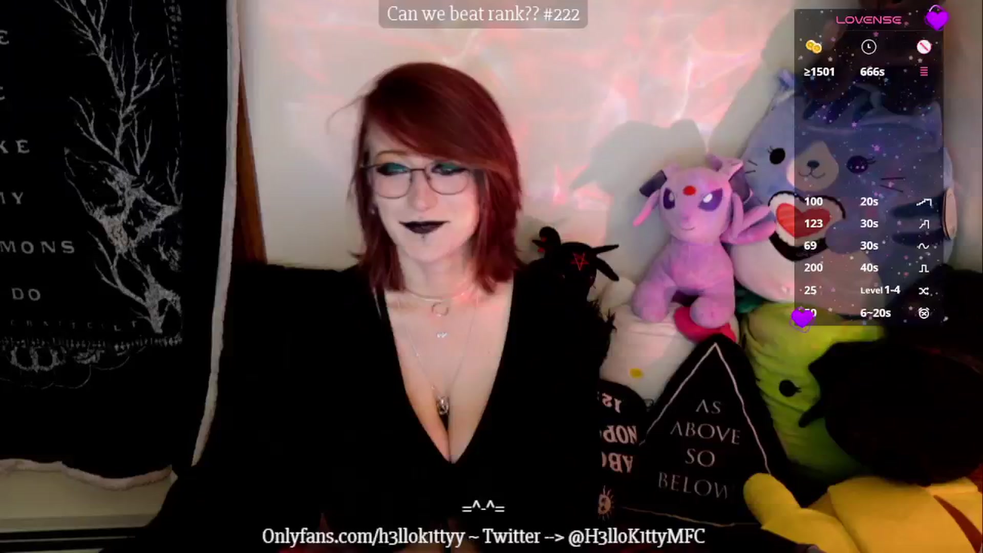 Gallery image thumbnail from H3llok1tty's myfreecams stream on, 01/10/2025, 13:42 image 12 of 20