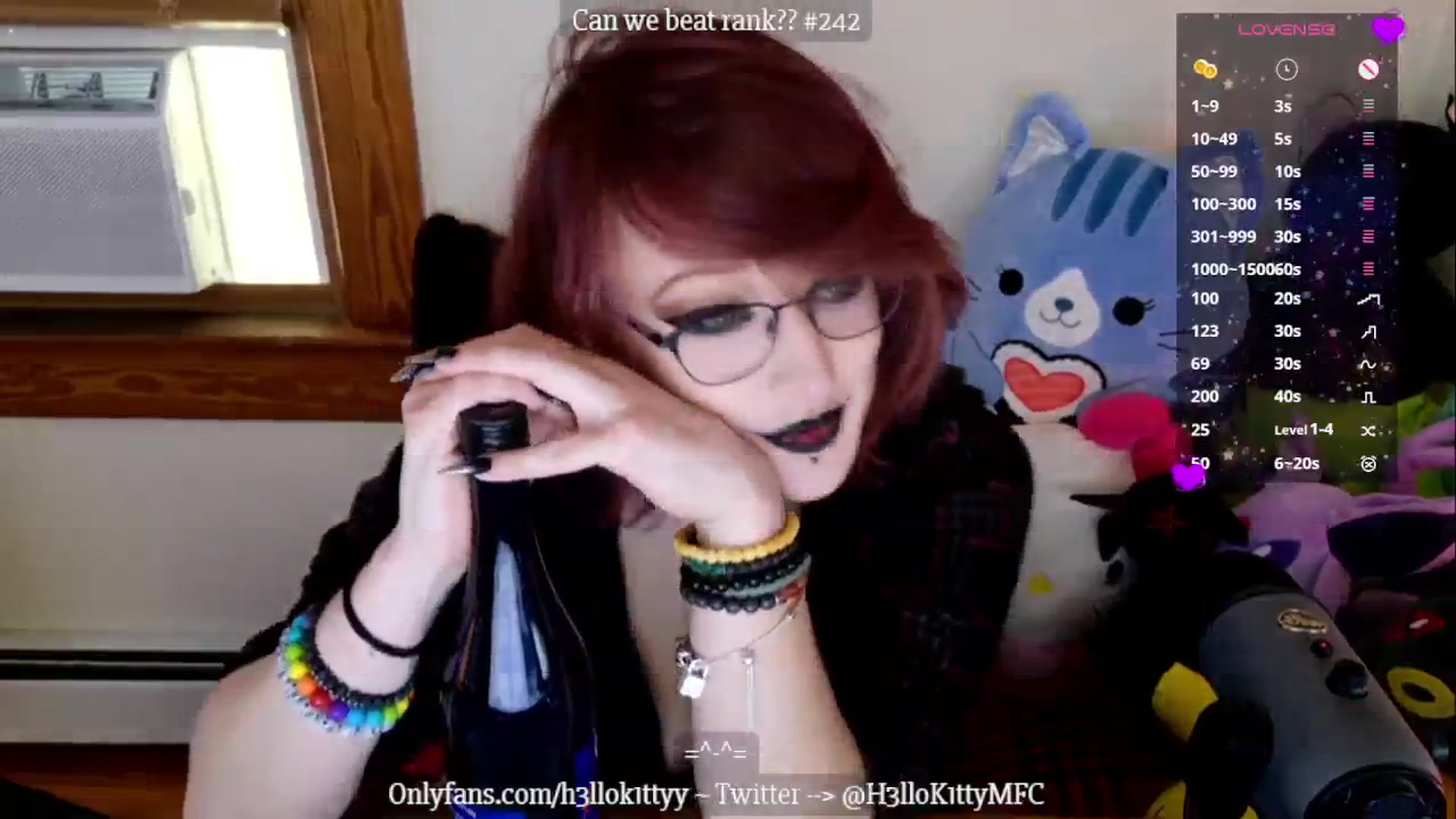 Gallery image thumbnail from H3llok1tty's myfreecams stream on, 01/11/2025, 15:38 image 7 of 20