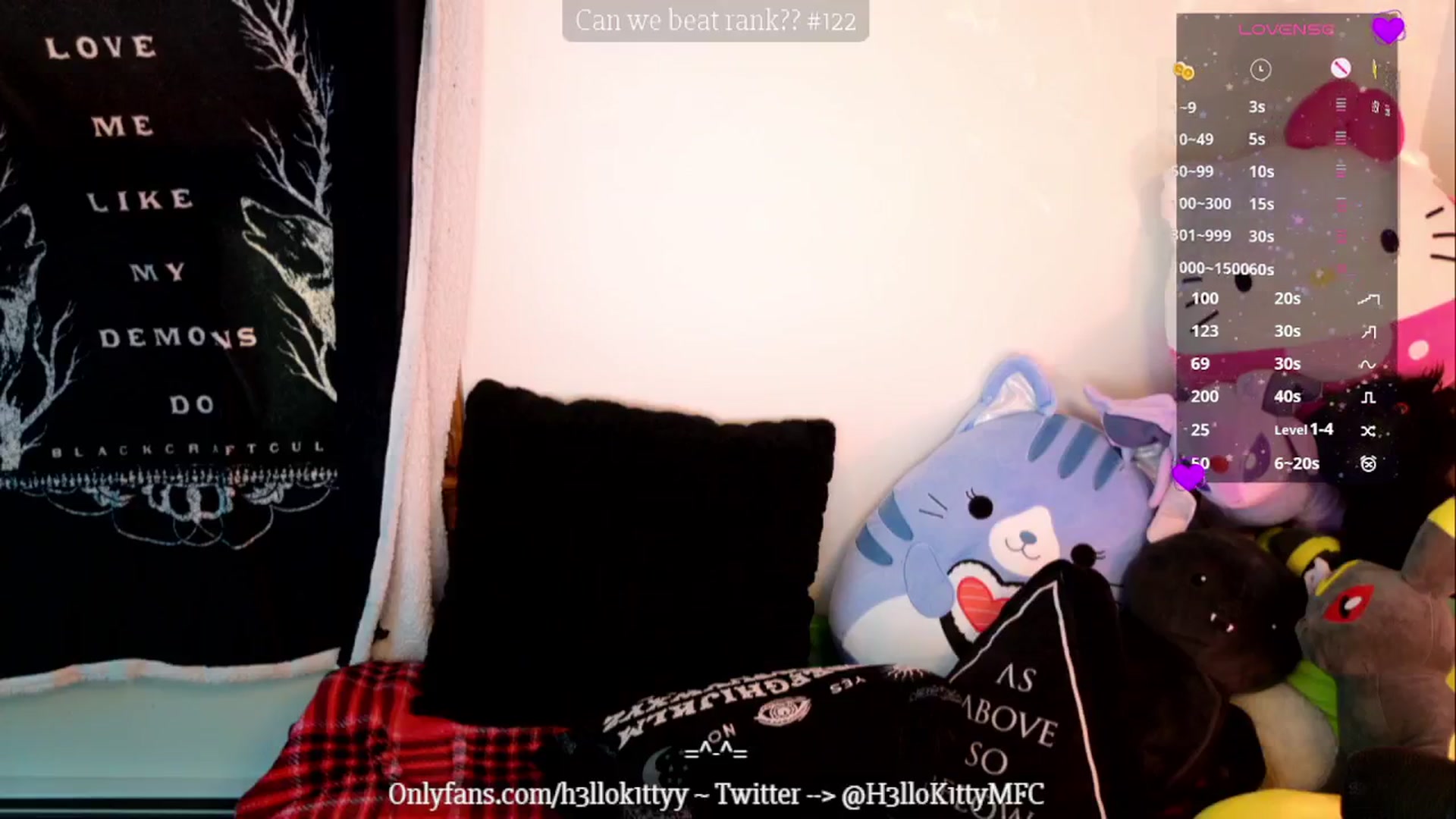 Gallery image thumbnail from H3llok1tty's myfreecams stream on, 01/12/2025, 14:18 image 15 of 20