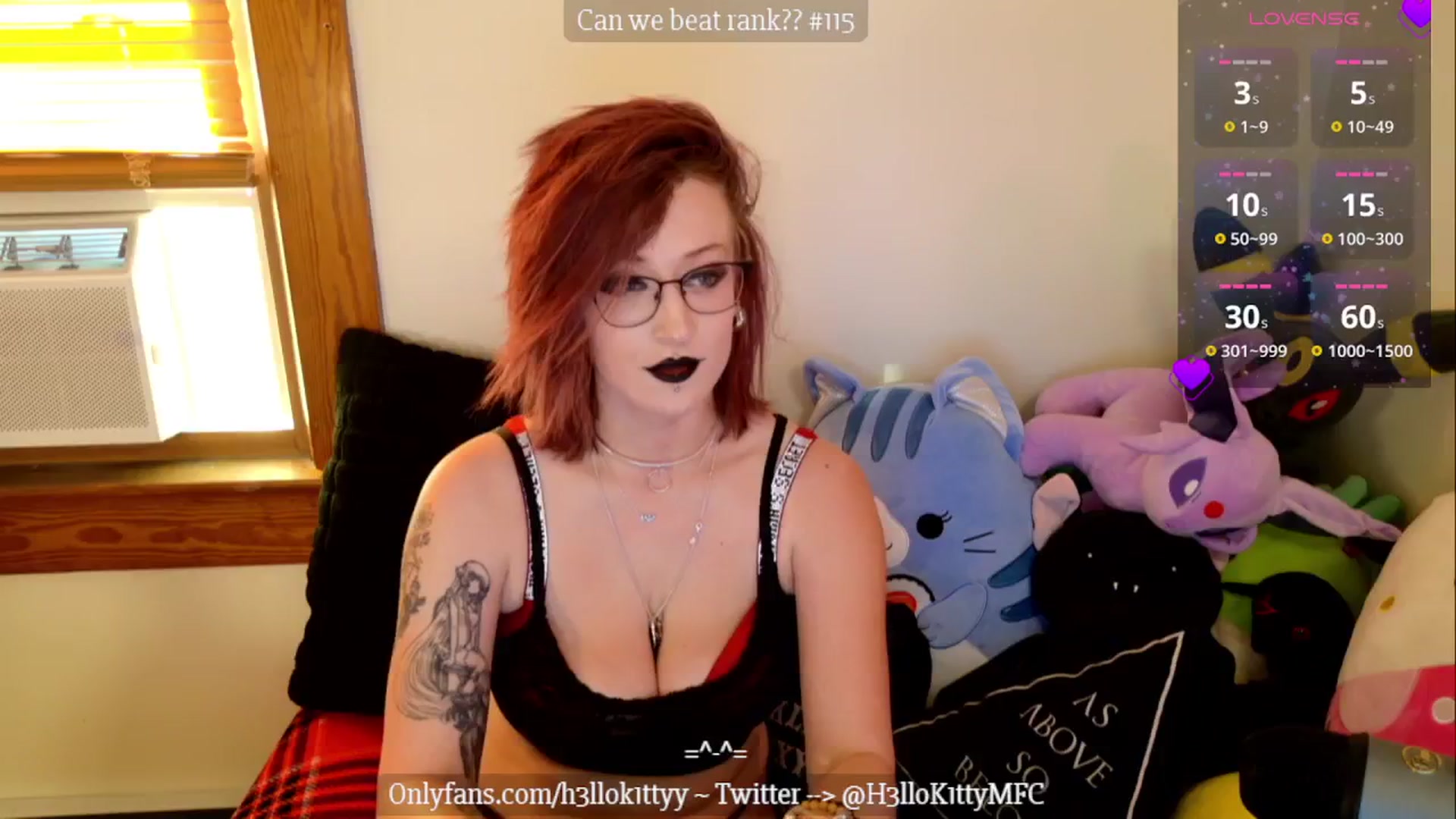 Gallery image thumbnail from H3llok1tty's myfreecams stream on, 01/14/2025, 23:54 image 9 of 20