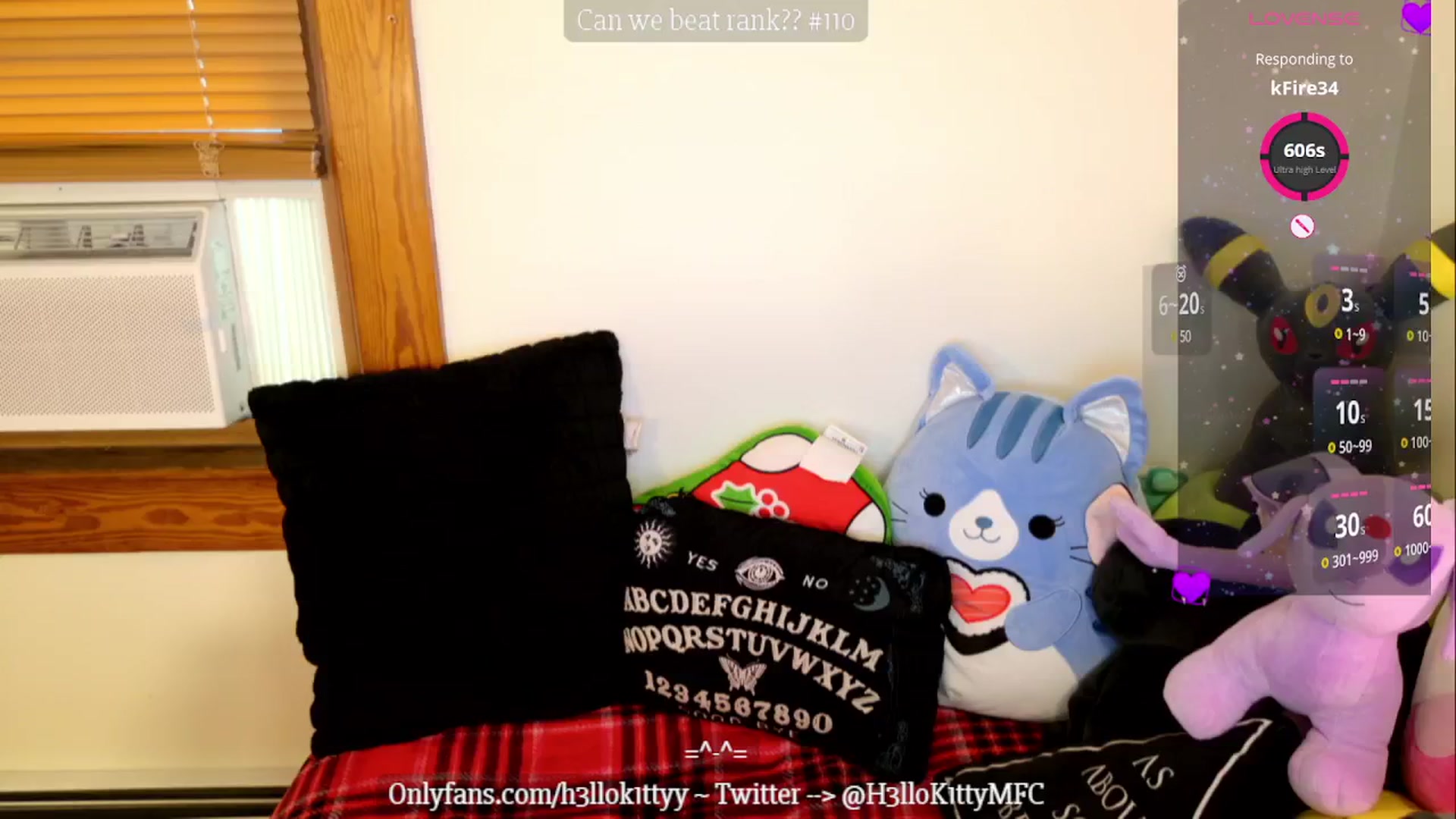 Gallery image thumbnail from H3llok1tty's myfreecams stream on, 01/14/2025, 23:54 image 14 of 20