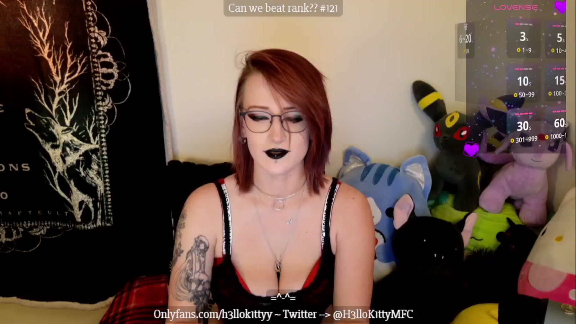 Gallery image thumbnail from H3llok1tty's myfreecams stream on, 01/14/2025, 23:54 image 2 of 20