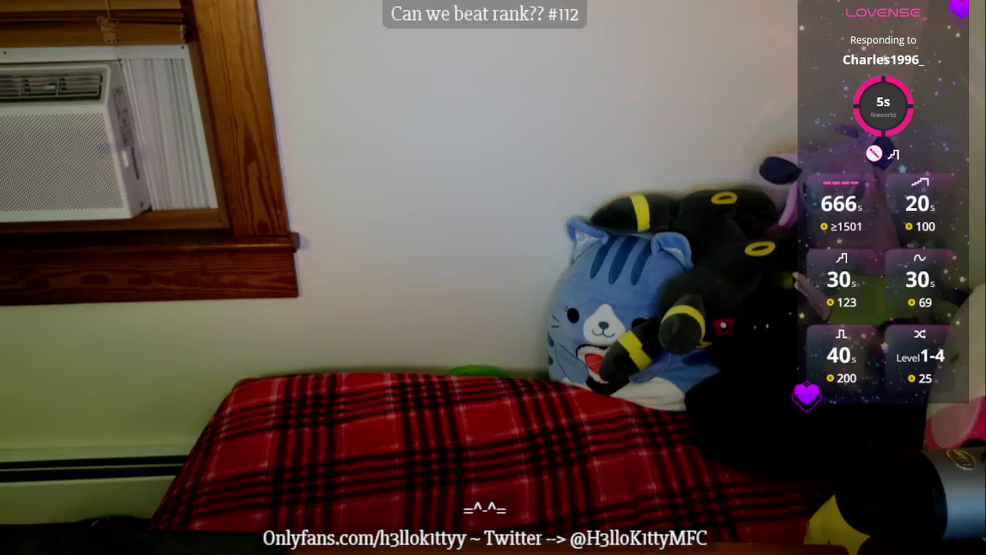 Gallery image thumbnail from H3llok1tty's myfreecams stream on, 01/16/2025, 24:10 image 17 of 20