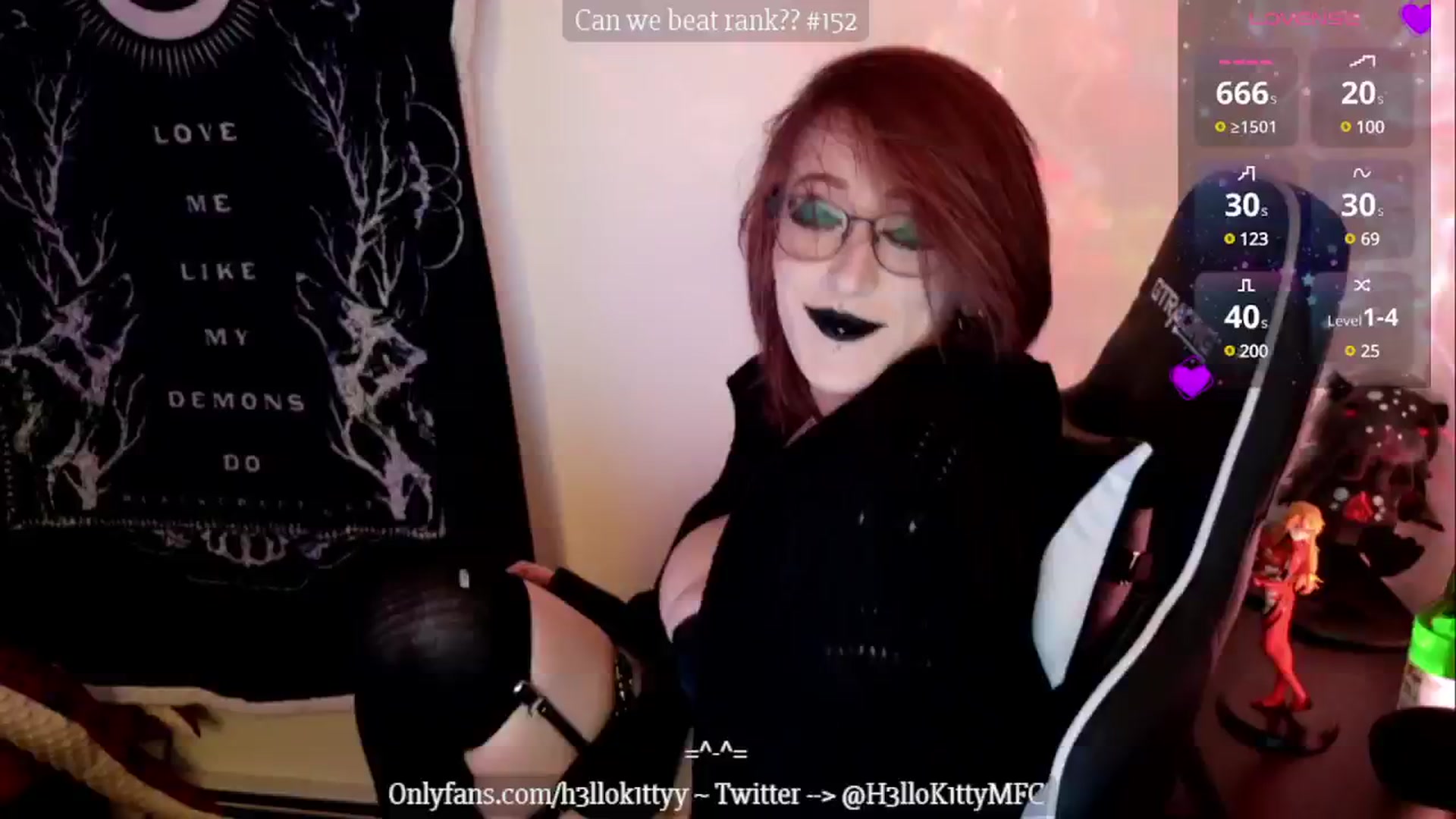 Gallery image thumbnail from H3llok1tty's myfreecams stream on, 01/18/2025, 14:27 image 2 of 20