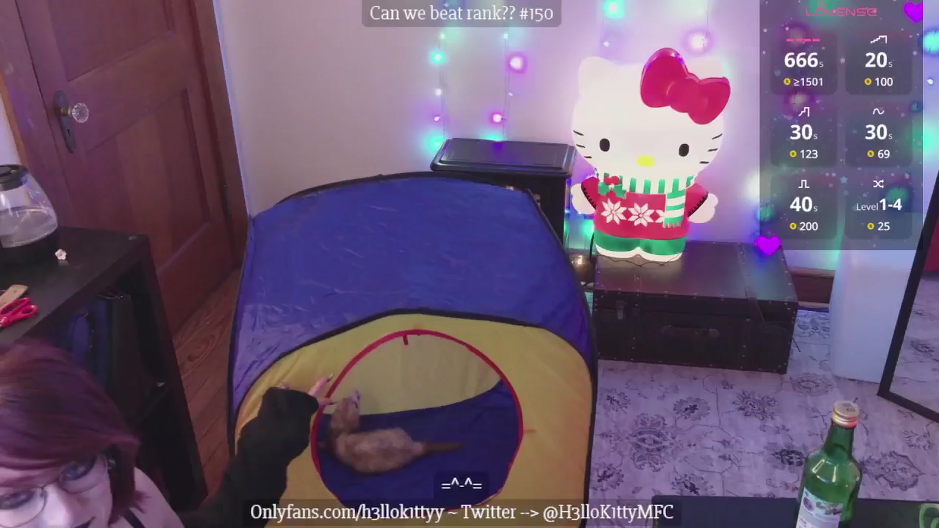 Gallery image thumbnail from H3llok1tty's myfreecams stream on, 01/18/2025, 14:27 image 17 of 20