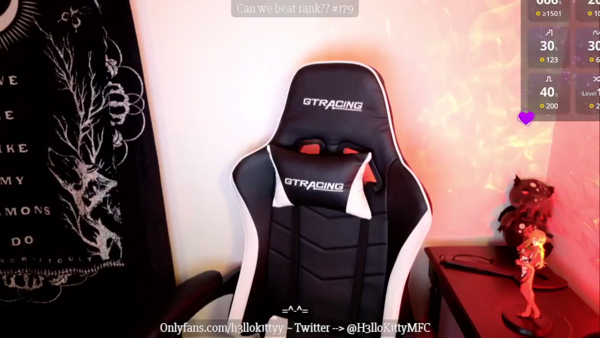 Gallery image thumbnail from H3llok1tty's myfreecams stream on, 01/20/2025, 07:38 image 8 of 20