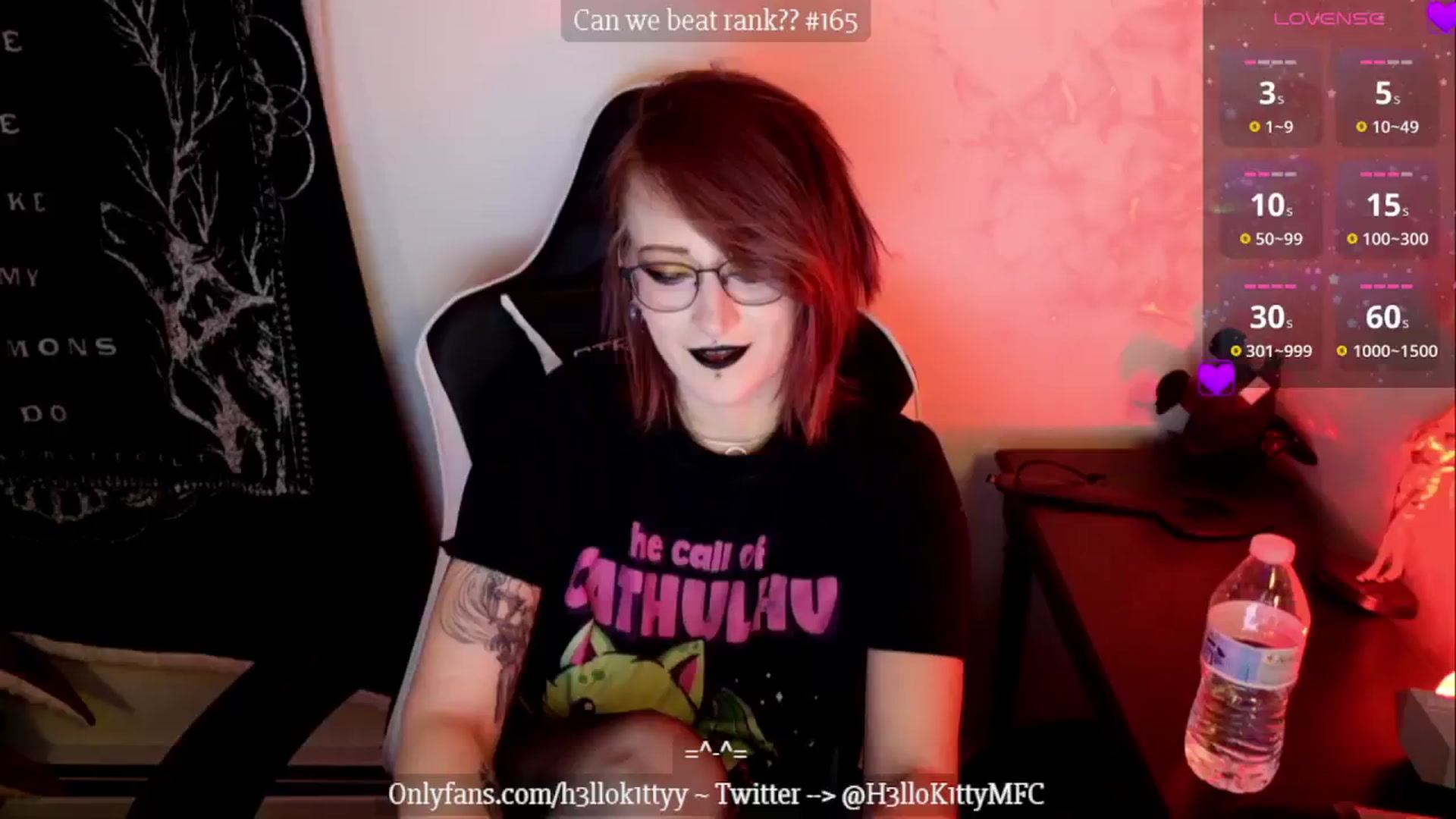 Gallery image thumbnail from H3llok1tty's myfreecams stream on, 01/20/2025, 11:13 image 17 of 20