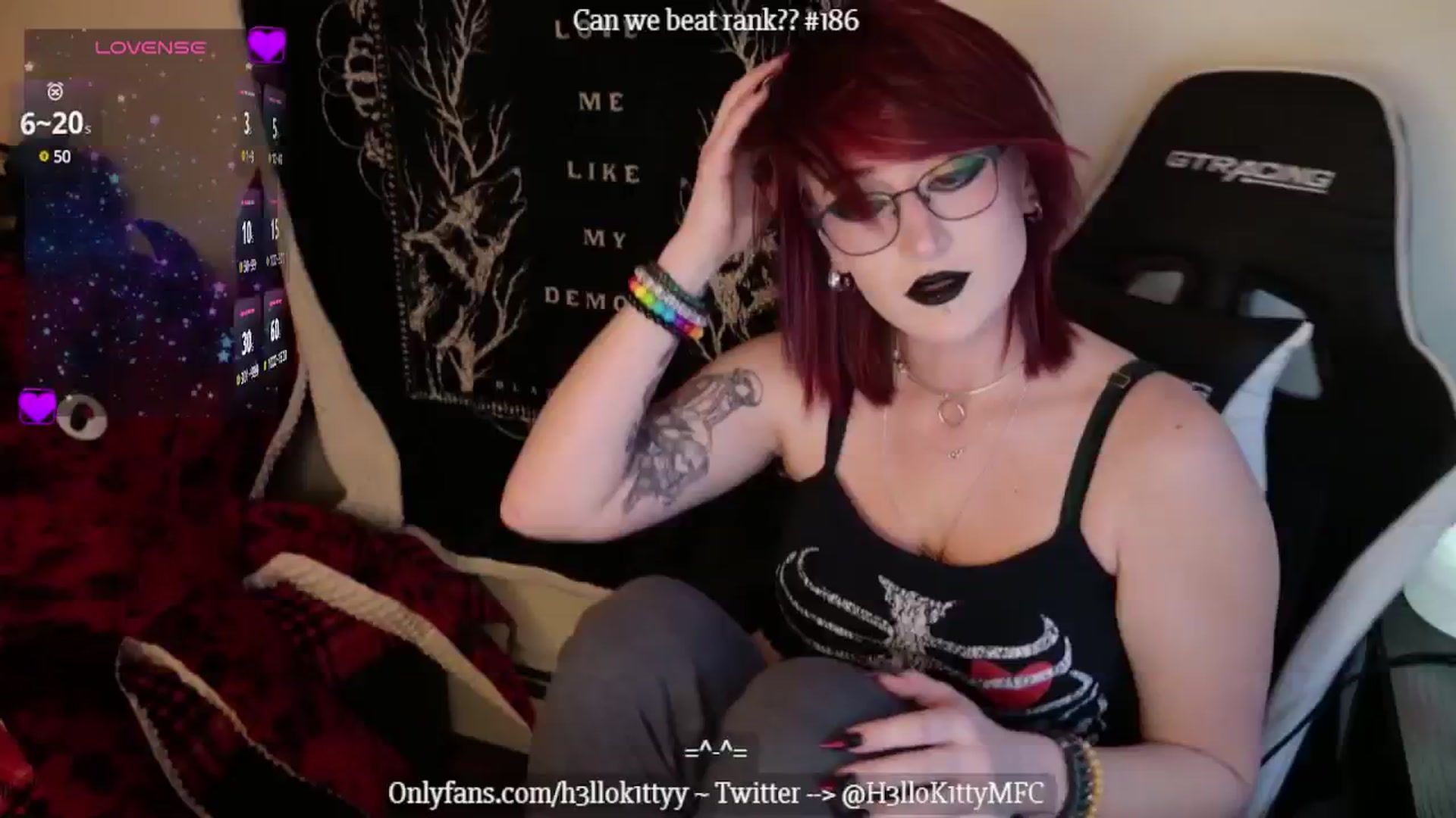 Gallery image thumbnail from H3llok1tty's myfreecams stream on, 01/23/2025, 08:51 image 8 of 20