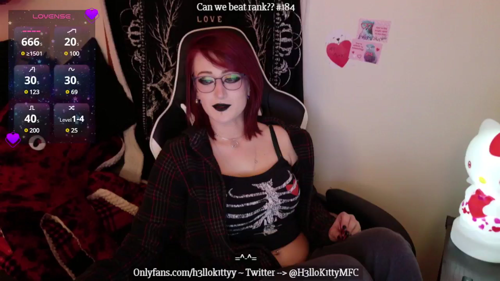 Gallery image thumbnail from H3llok1tty's myfreecams stream on, 01/23/2025, 11:00 image 15 of 20
