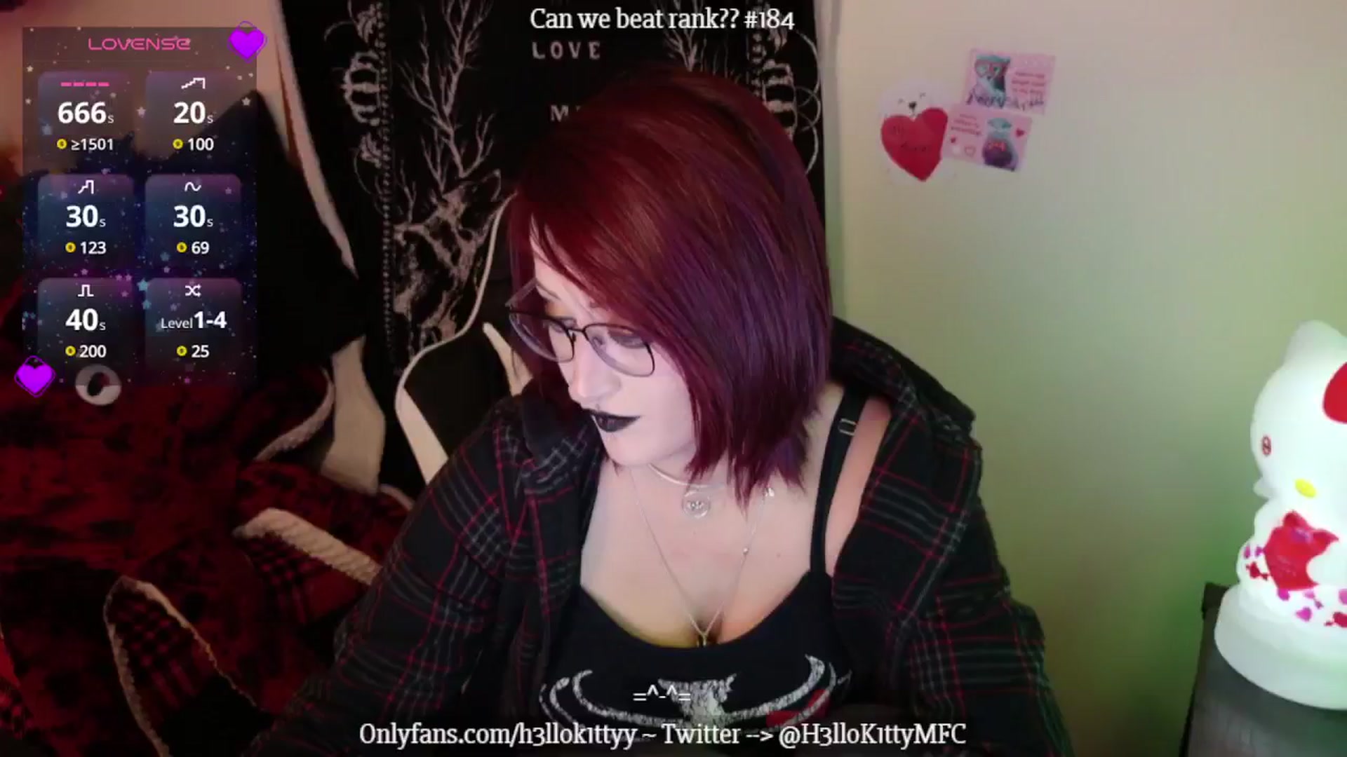 Gallery image thumbnail from H3llok1tty's myfreecams stream on, 01/23/2025, 11:00 image 8 of 20
