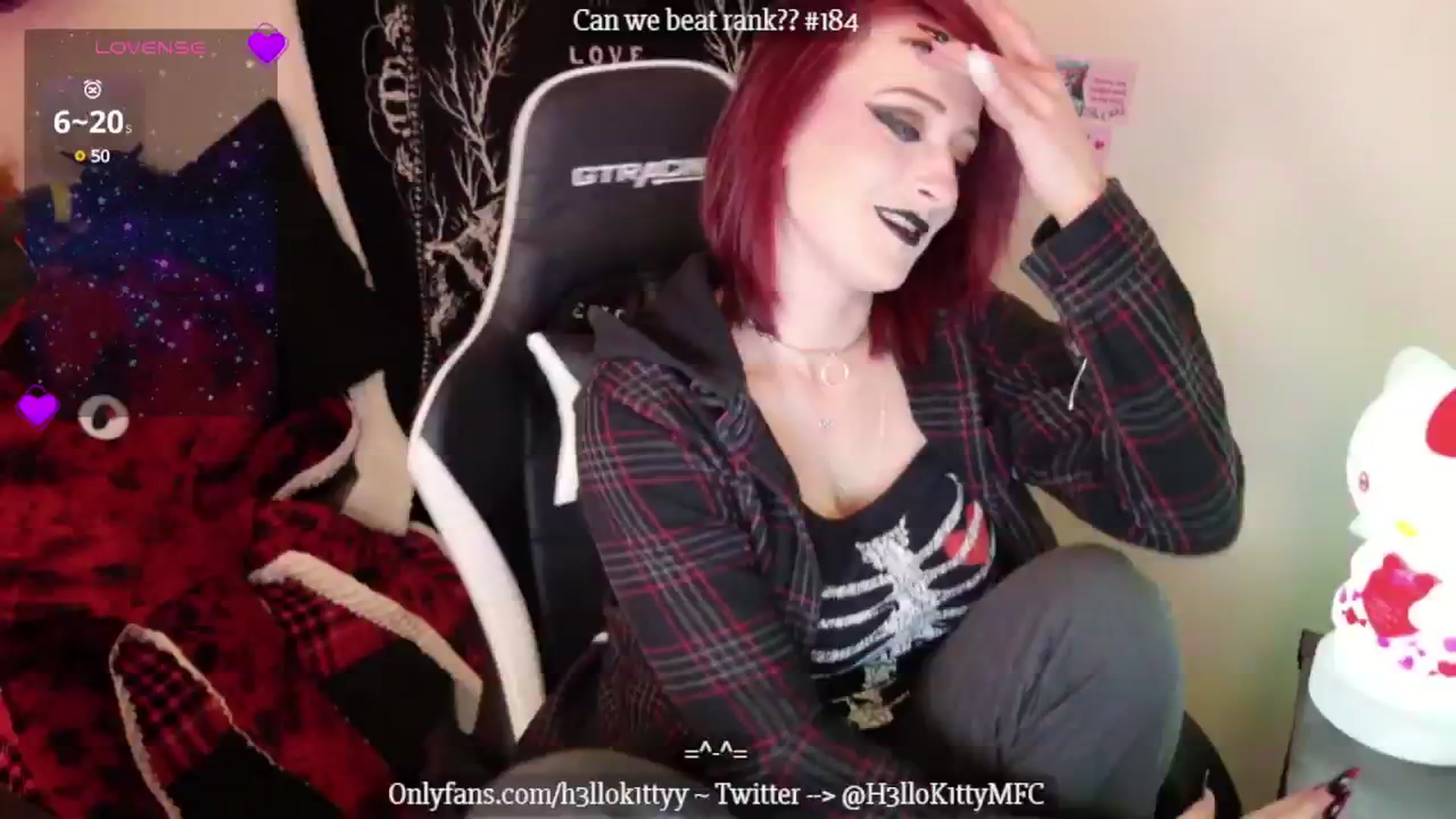 Gallery image thumbnail from H3llok1tty's myfreecams stream on, 01/23/2025, 11:00 image 4 of 20