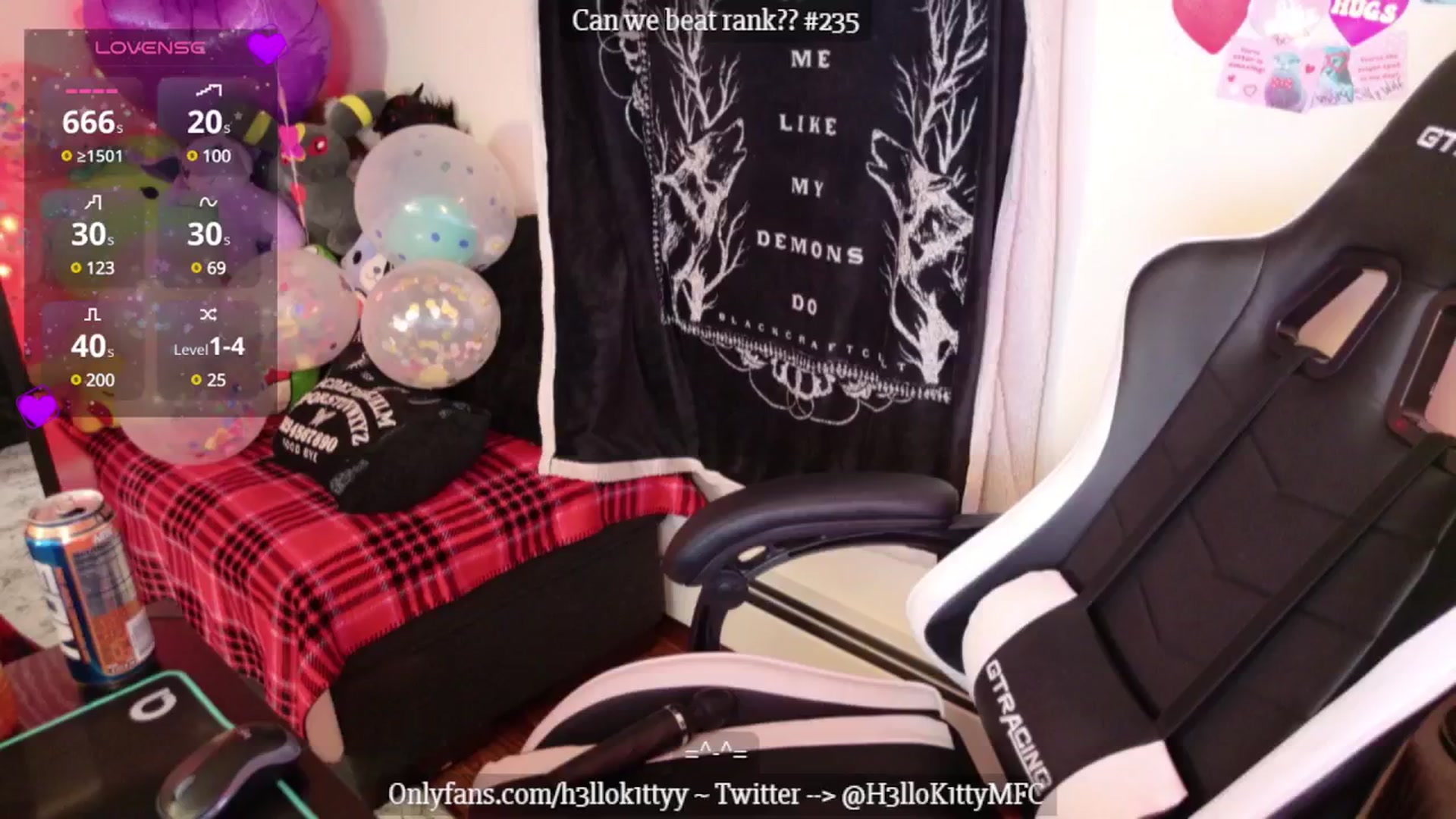 Gallery image thumbnail from H3llok1tty's myfreecams stream on, 01/29/2025, 08:15 image 20 of 20