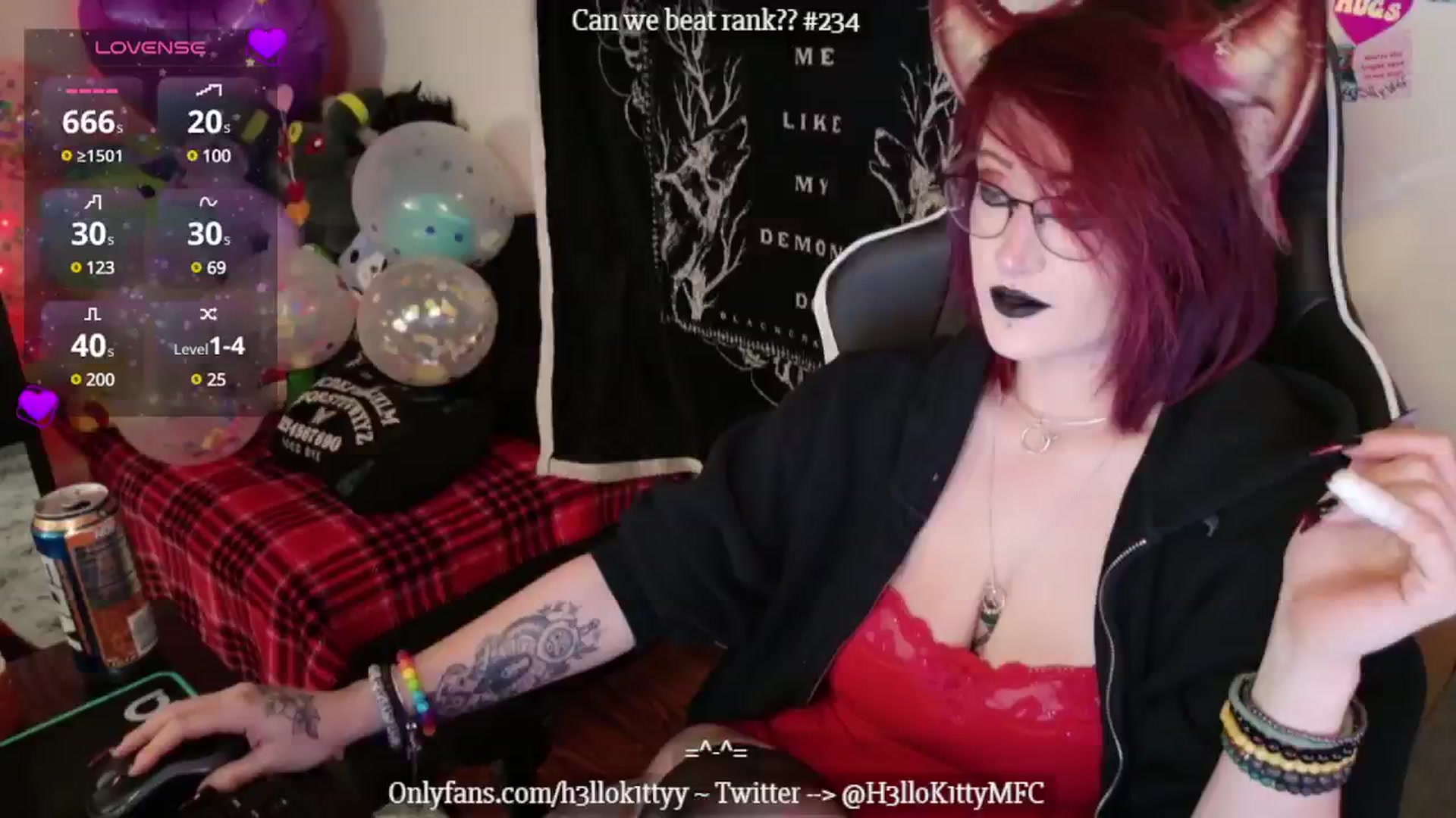 Gallery image thumbnail from H3llok1tty's myfreecams stream on, 01/29/2025, 08:15 image 10 of 20