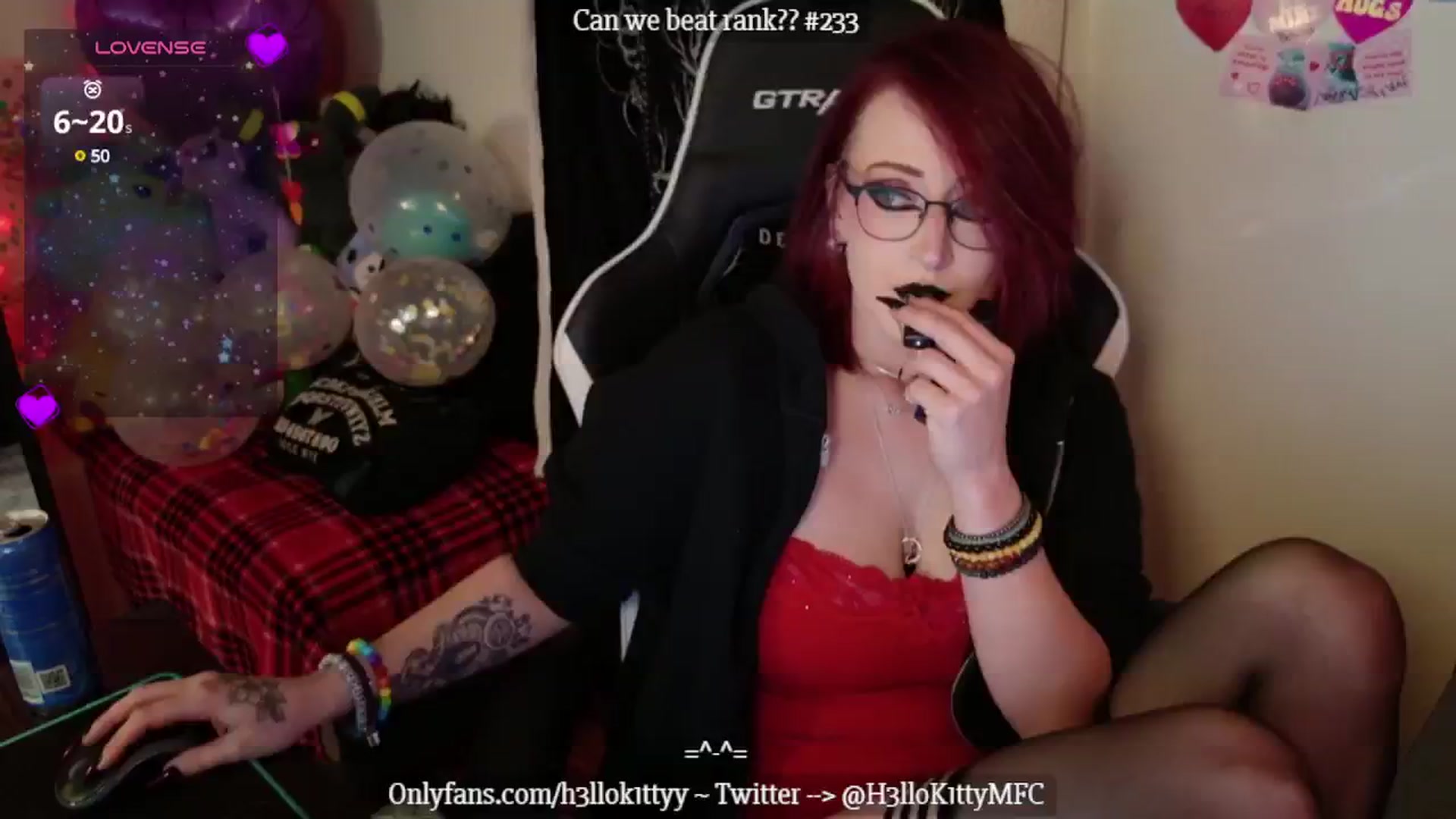 Gallery image thumbnail from H3llok1tty's myfreecams stream on, 01/29/2025, 08:15 image 4 of 20