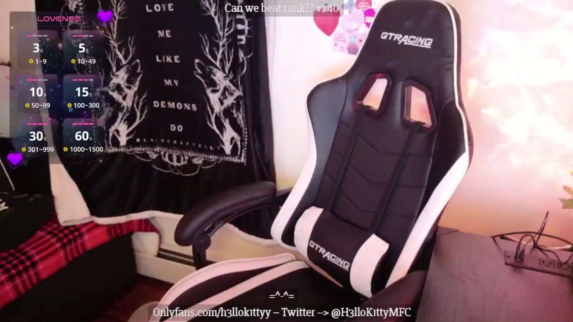 Gallery image thumbnail from H3llok1tty's myfreecams stream on, 01/30/2025, 10:50 image 2 of 20