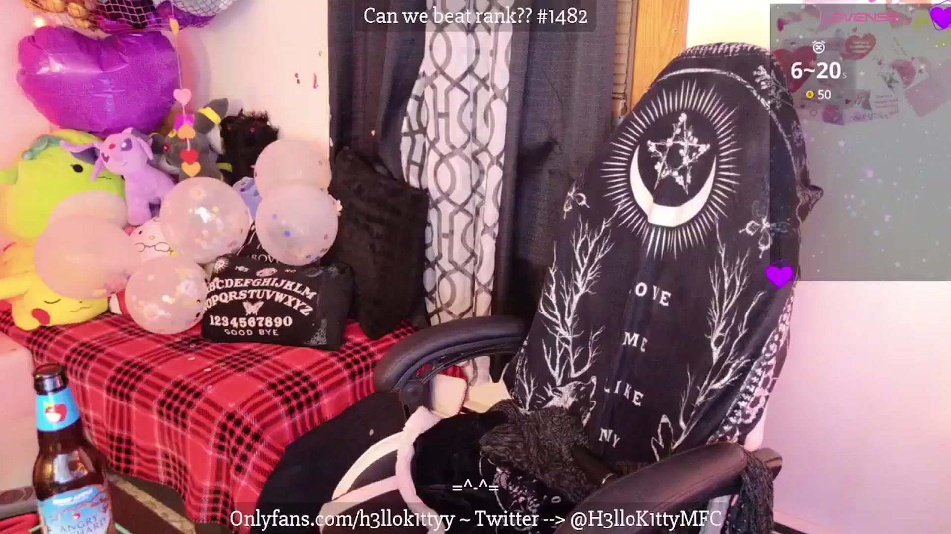 Gallery image thumbnail from H3llok1tty's myfreecams stream on, 02/08/2025, 11:57 image 5 of 20