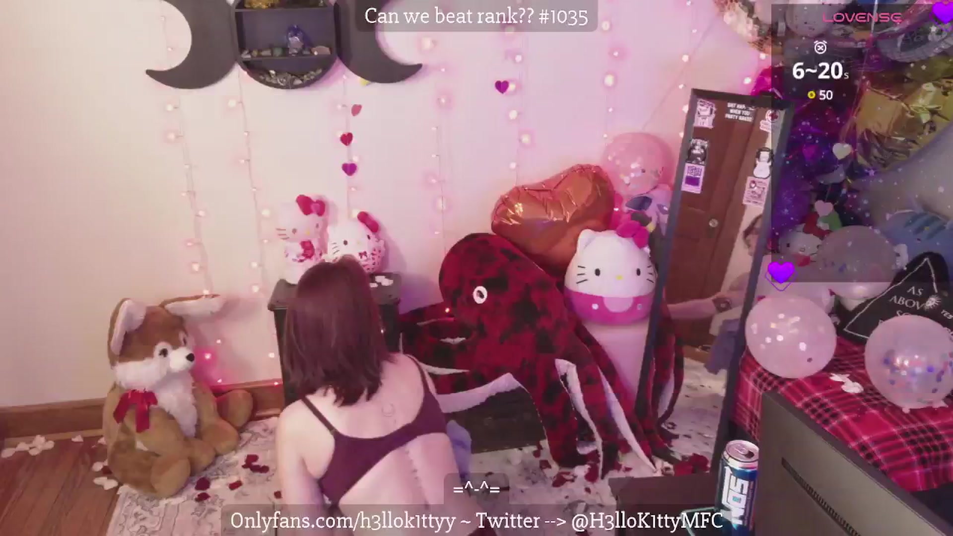 Gallery image thumbnail from H3llok1tty's myfreecams stream on, 02/14/2025, 10:44 image 8 of 20