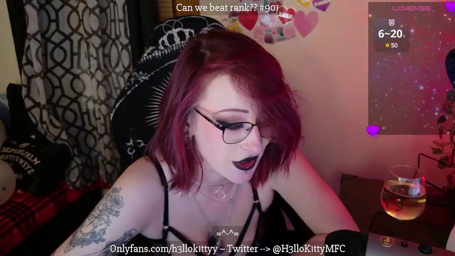 Gallery image thumbnail from H3llok1tty's myfreecams stream on, 02/15/2025, 13:12 image 9 of 20