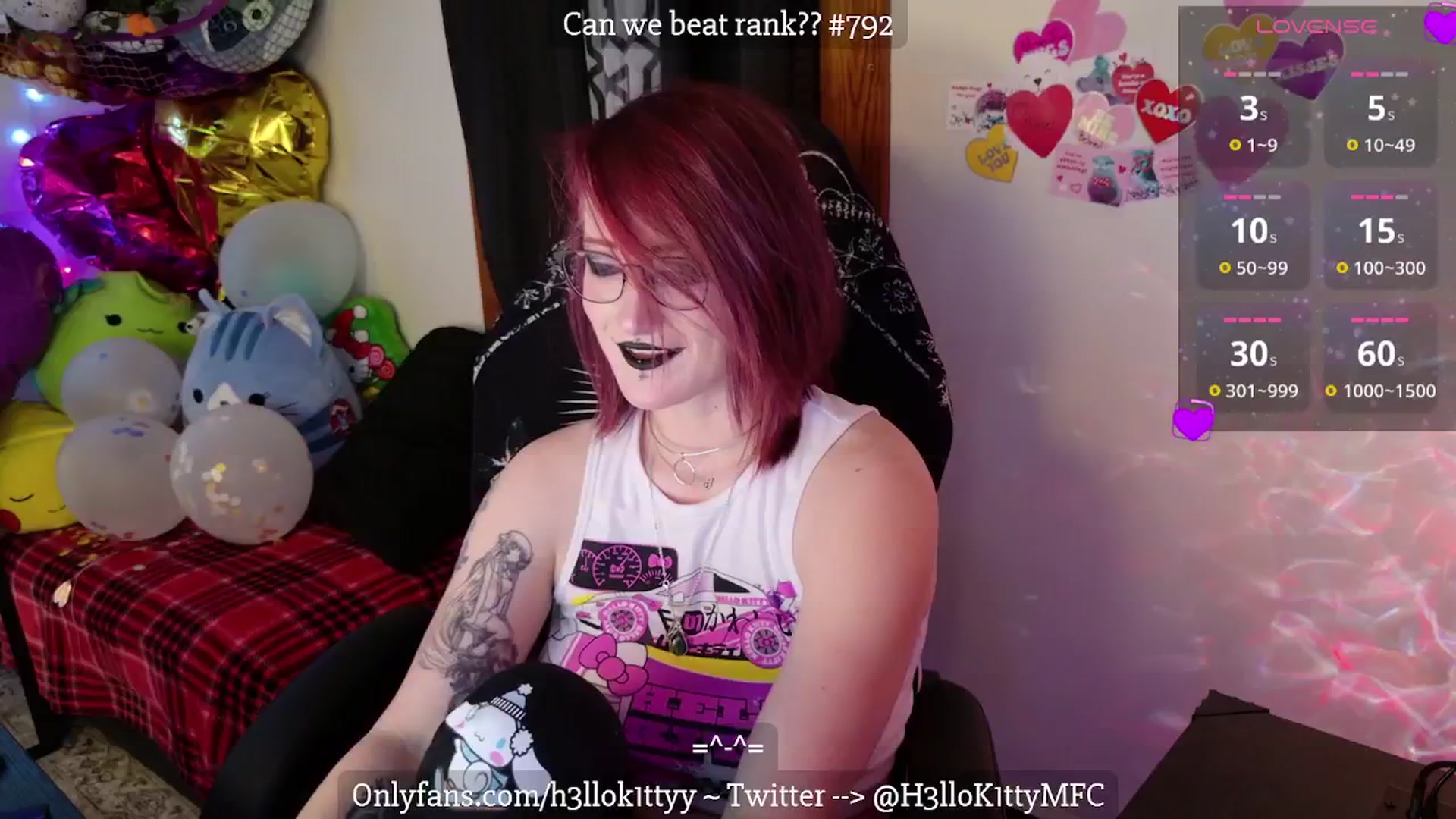 Gallery image thumbnail from H3llok1tty's myfreecams stream on, 02/18/2025, 11:00 image 5 of 20
