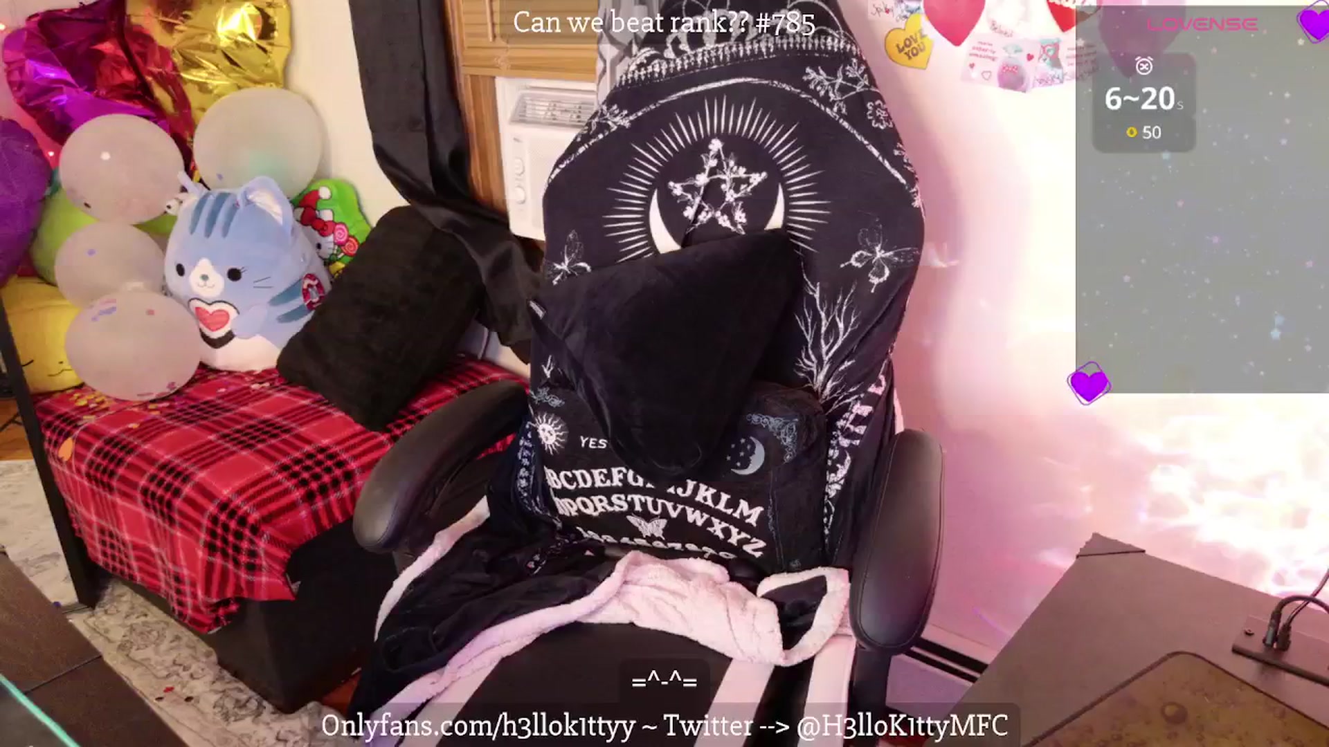 Gallery image thumbnail from H3llok1tty's myfreecams stream on, 02/18/2025, 11:00 image 12 of 20