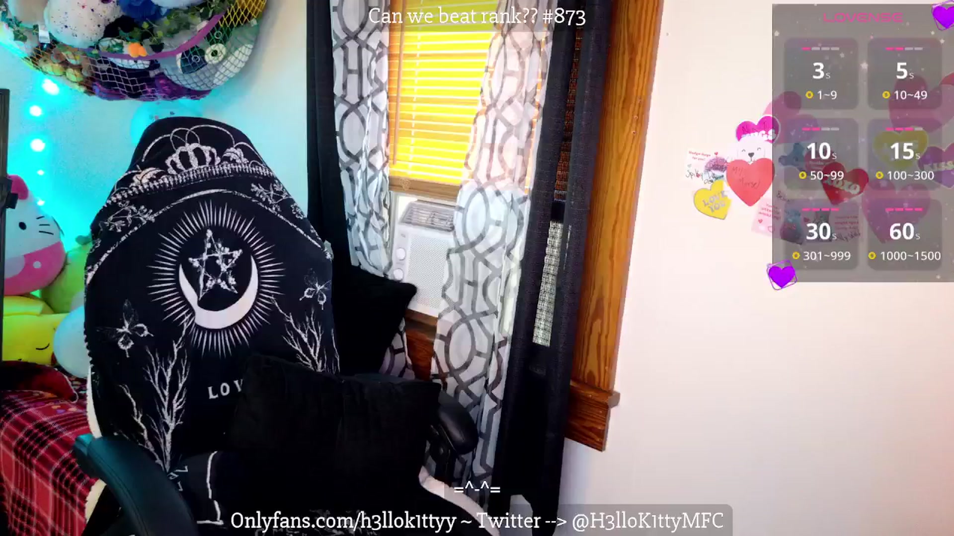 Gallery image thumbnail from H3llok1tty's myfreecams stream on, 02/22/2025, 14:18 image 13 of 20