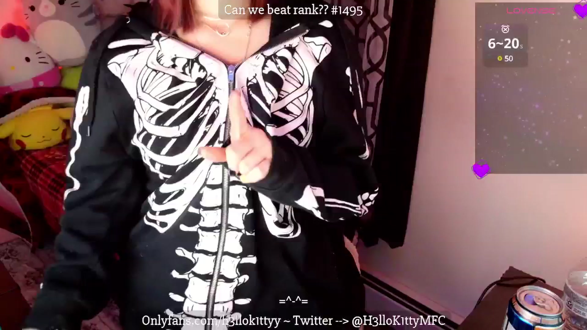 Gallery image thumbnail from H3llok1tty's myfreecams stream on, 03/05/2025, 08:03 image 3 of 20