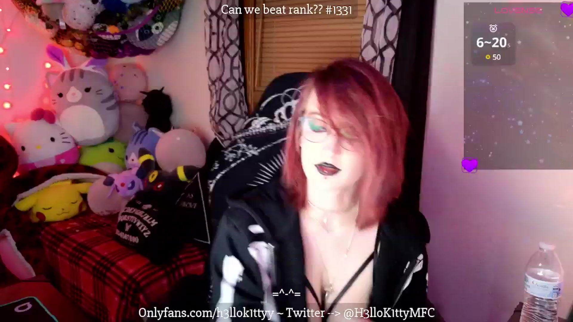 Gallery image thumbnail from H3llok1tty's myfreecams stream on, 03/05/2025, 11:10 image 4 of 20