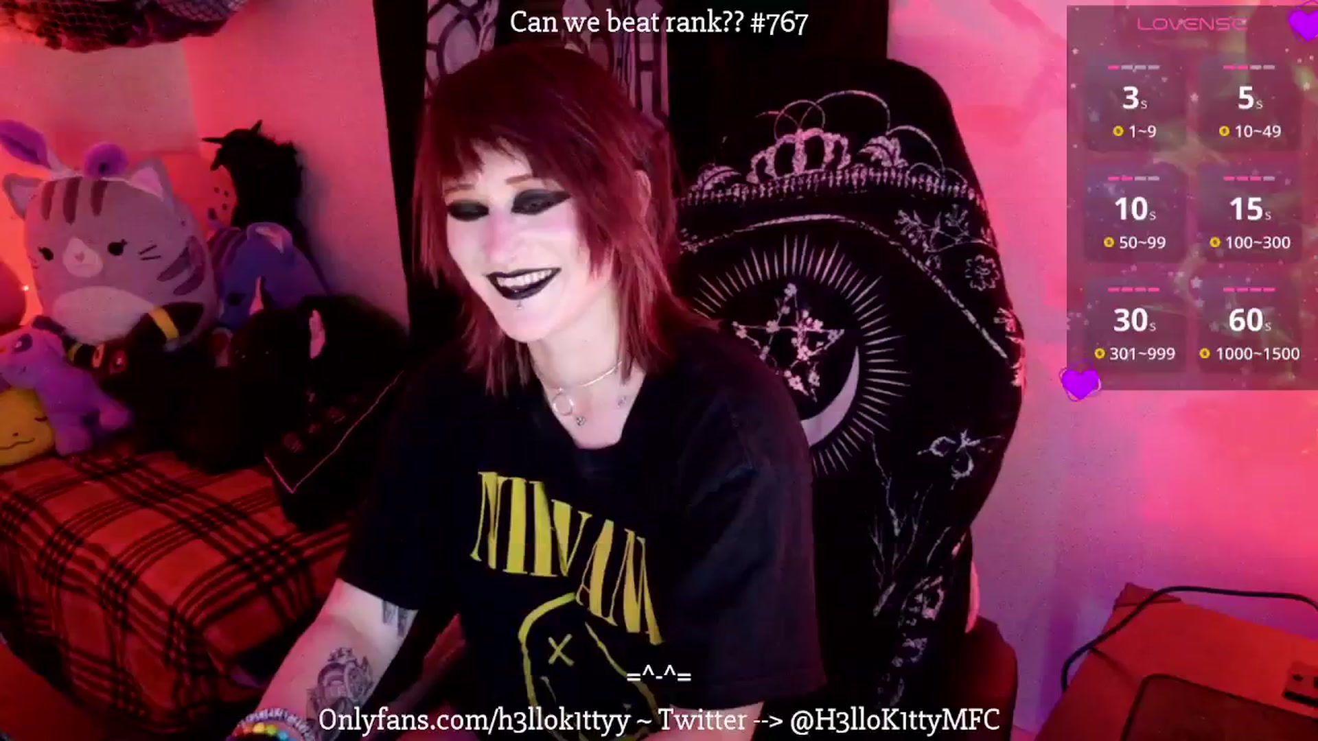 Gallery image thumbnail from H3llok1tty's myfreecams stream on, 03/10/2025, 10:06 image 12 of 20