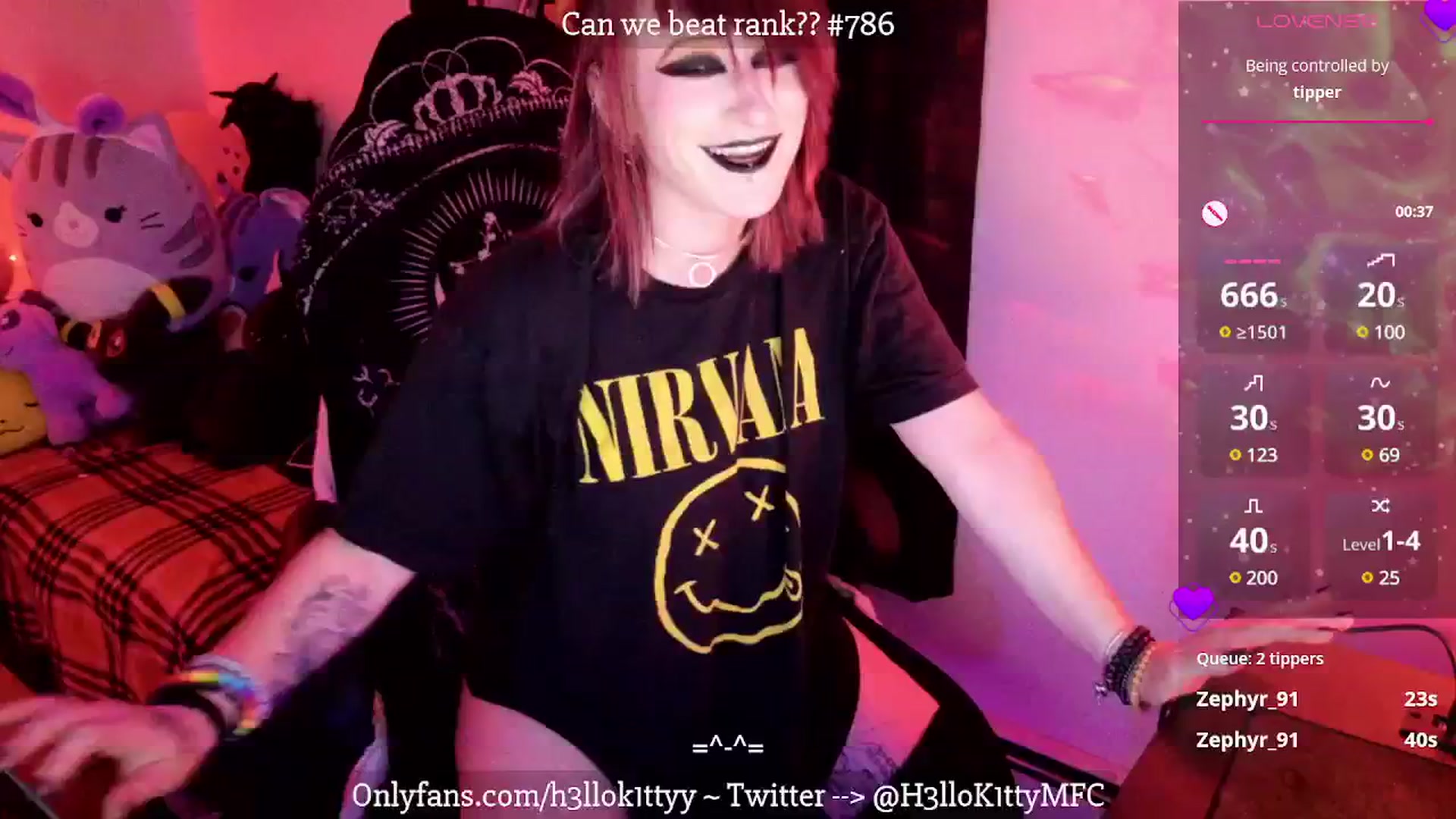 Gallery image thumbnail from H3llok1tty's myfreecams stream on, 03/10/2025, 10:06 image 10 of 20