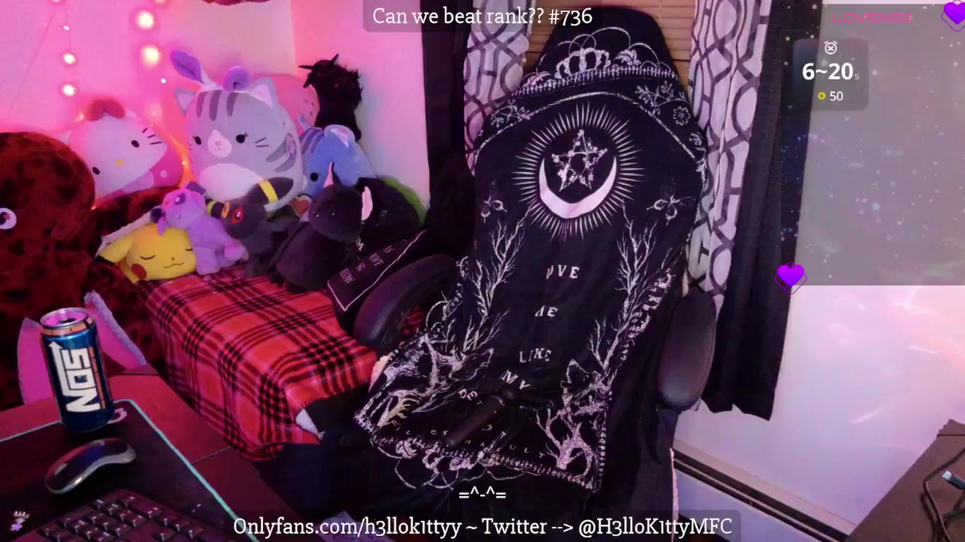 Gallery image thumbnail from H3llok1tty's myfreecams stream on, 03/11/2025, 10:10 image 6 of 20
