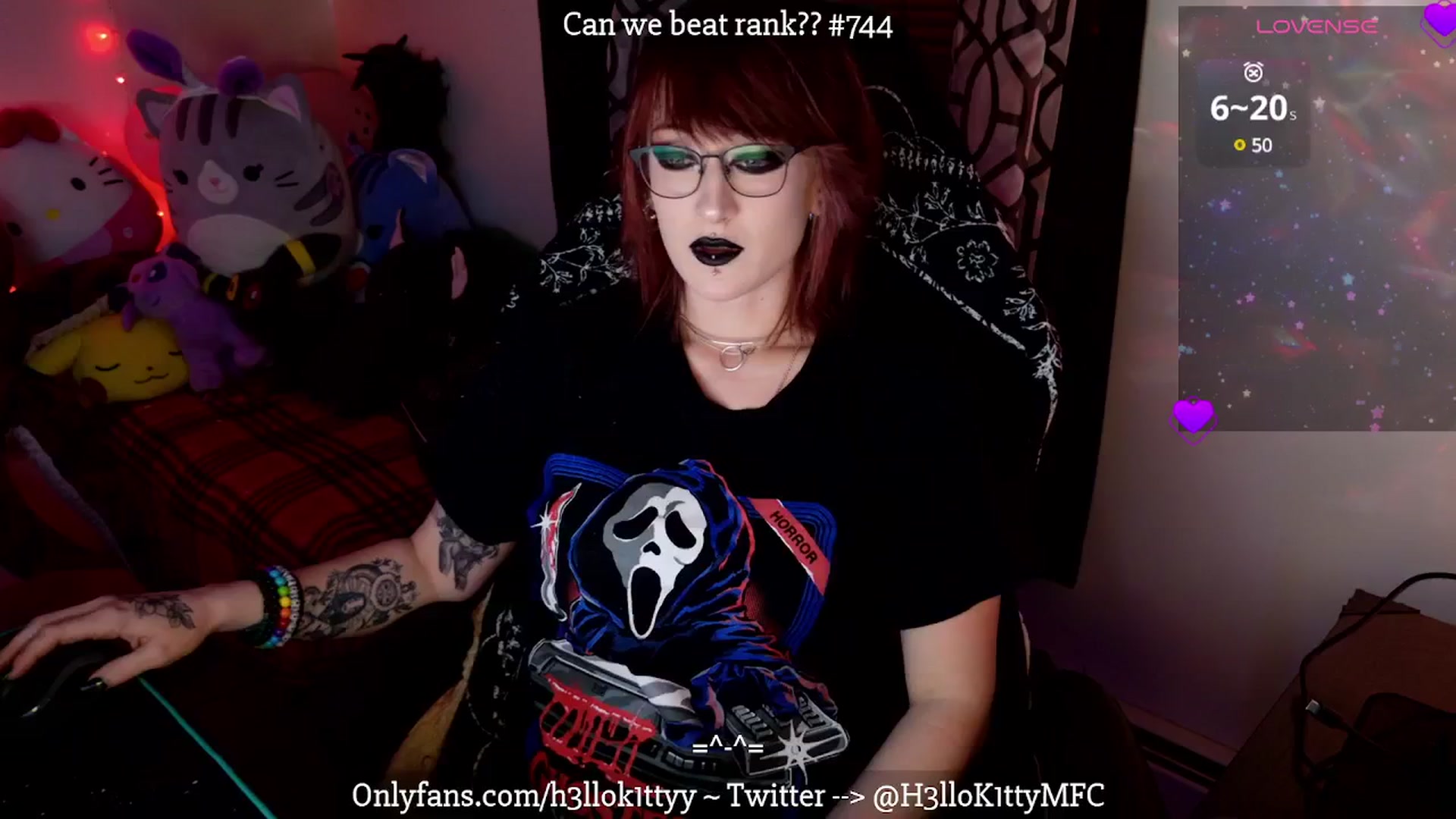 Gallery image thumbnail from H3llok1tty's myfreecams stream on, 03/11/2025, 10:10 image 4 of 20