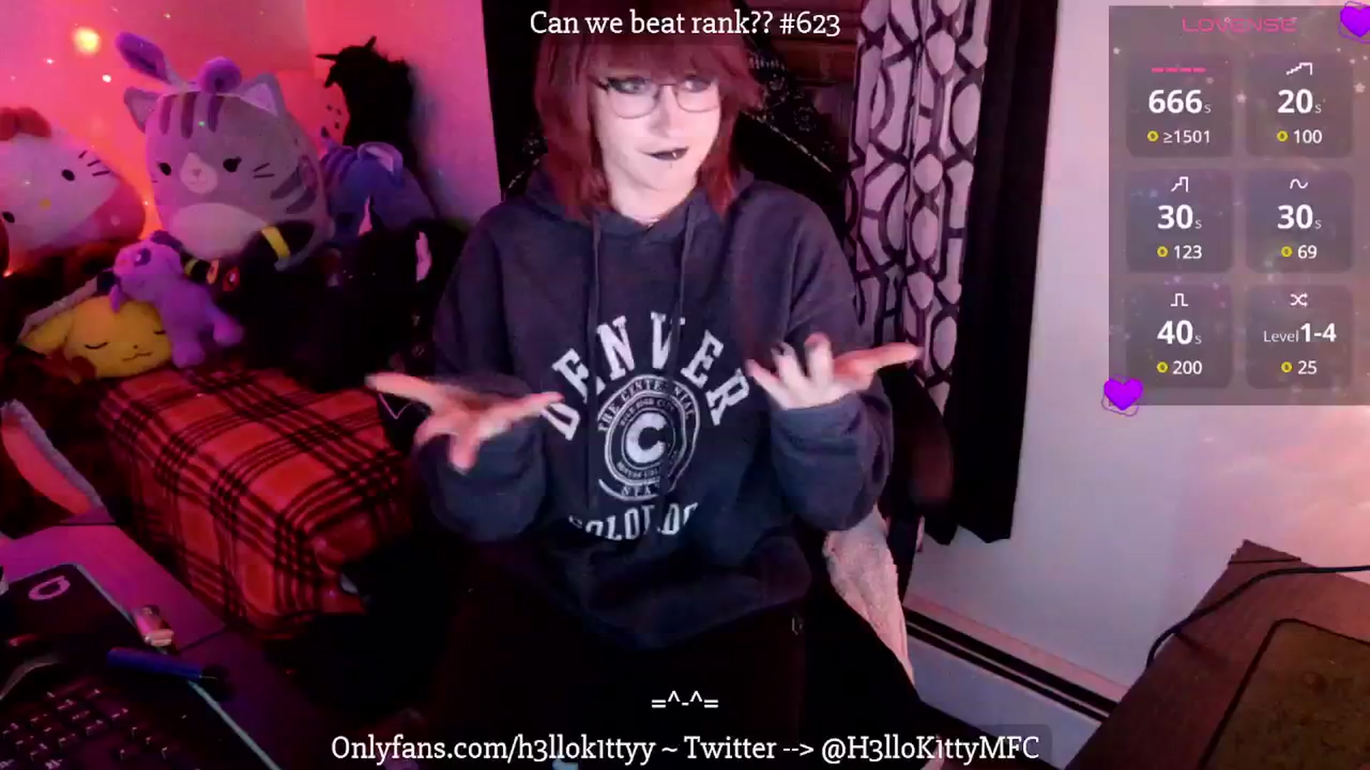 Gallery image thumbnail from H3llok1tty's myfreecams stream on, 03/13/2025, 10:01 image 20 of 20