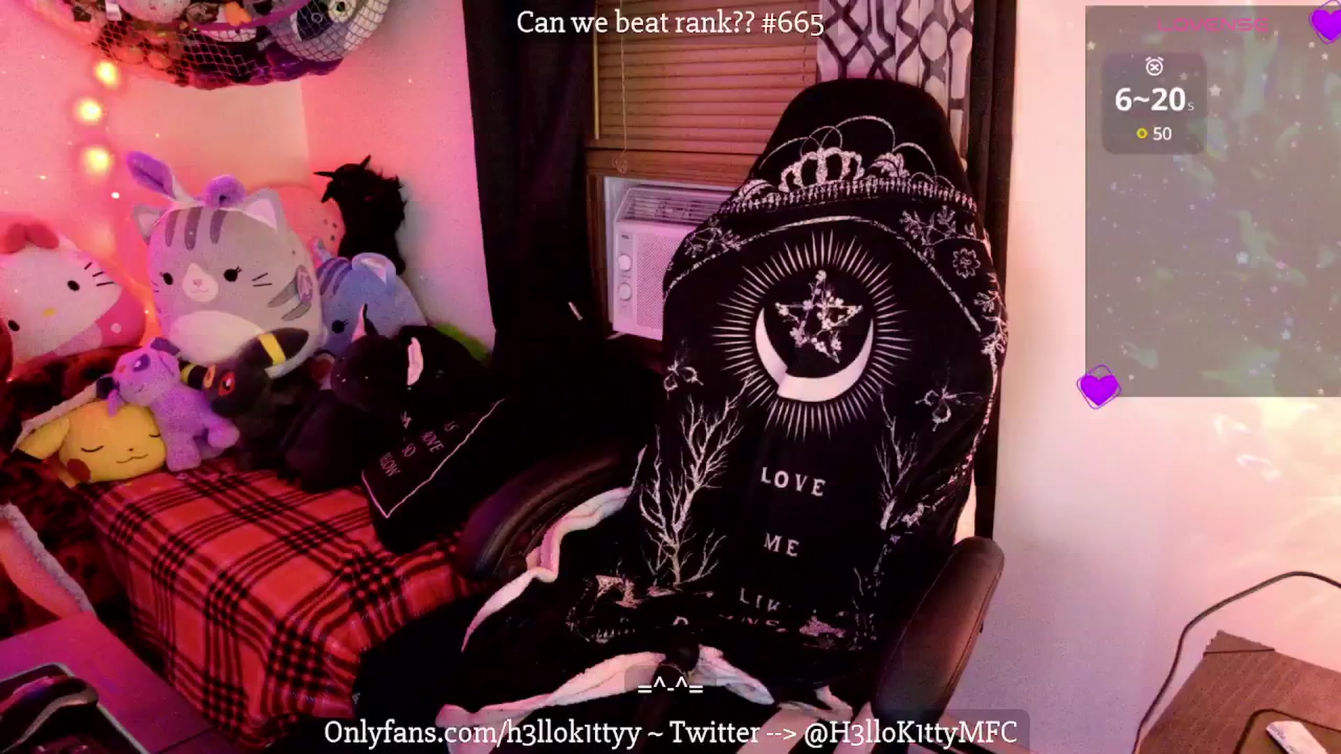 Gallery image thumbnail from H3llok1tty's myfreecams stream on, 03/14/2025, 10:05 image 19 of 20