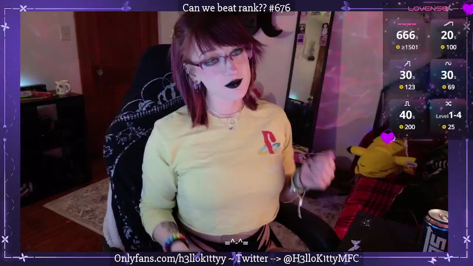 Gallery image thumbnail from H3llok1tty's myfreecams stream on, 03/24/2025, 10:02 image 1 of 20