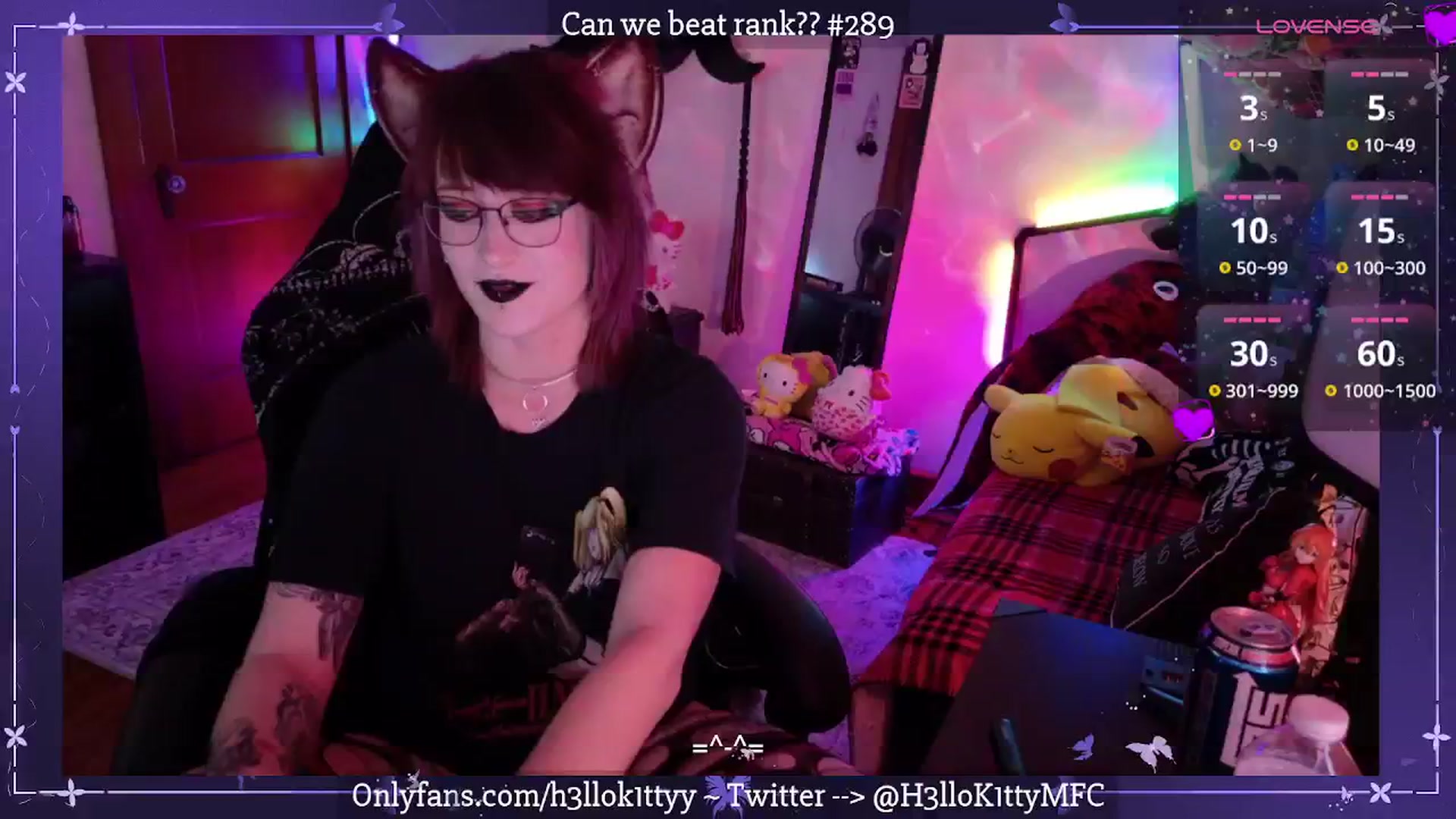 Gallery image thumbnail from H3llok1tty's myfreecams stream on, 04/02/2025, 08:01 image 10 of 20
