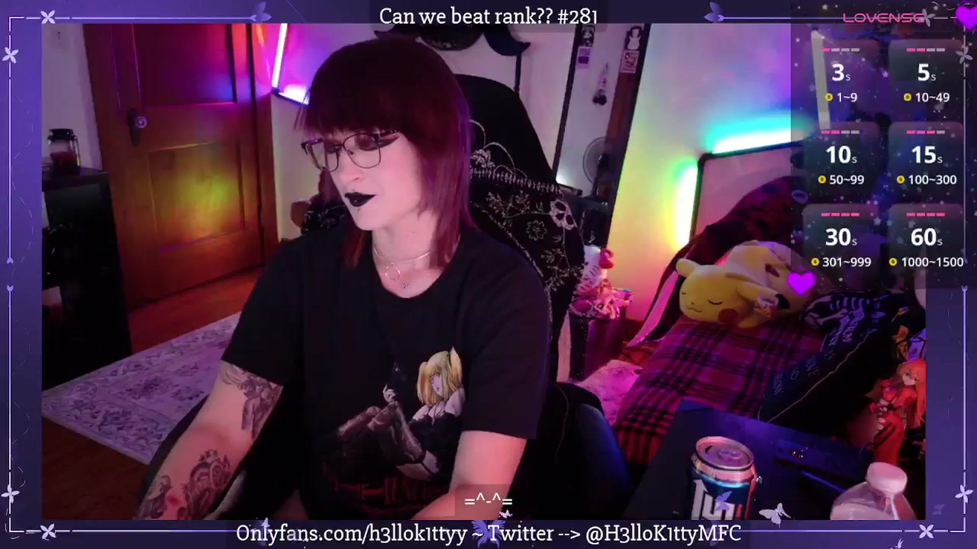 Gallery image thumbnail from H3llok1tty's myfreecams stream on, 04/02/2025, 10:04 image 2 of 20