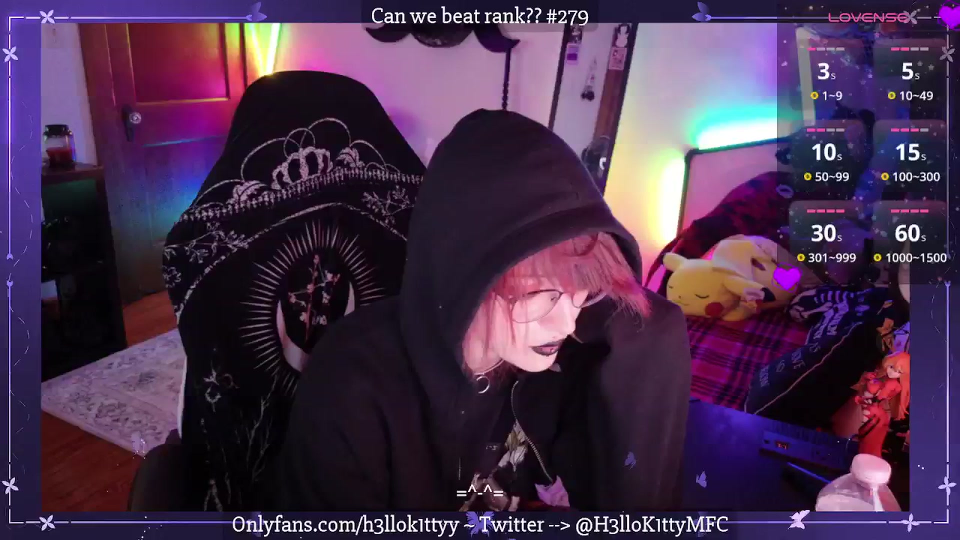 Gallery image thumbnail from H3llok1tty's myfreecams stream on, 04/02/2025, 10:04 image 10 of 20