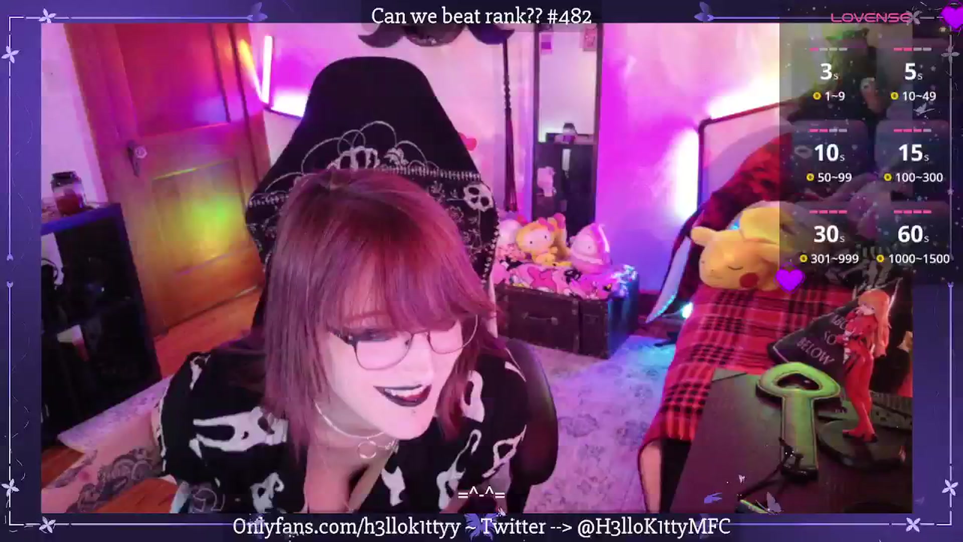 Gallery image thumbnail from H3llok1tty's myfreecams stream on, 04/11/2025, 10:04 image 13 of 20