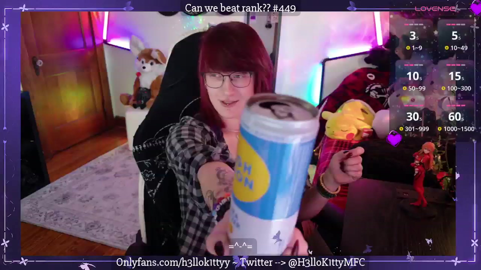 Gallery image thumbnail from H3llok1tty's myfreecams stream on, 05/03/2025, 14:24 image 9 of 20