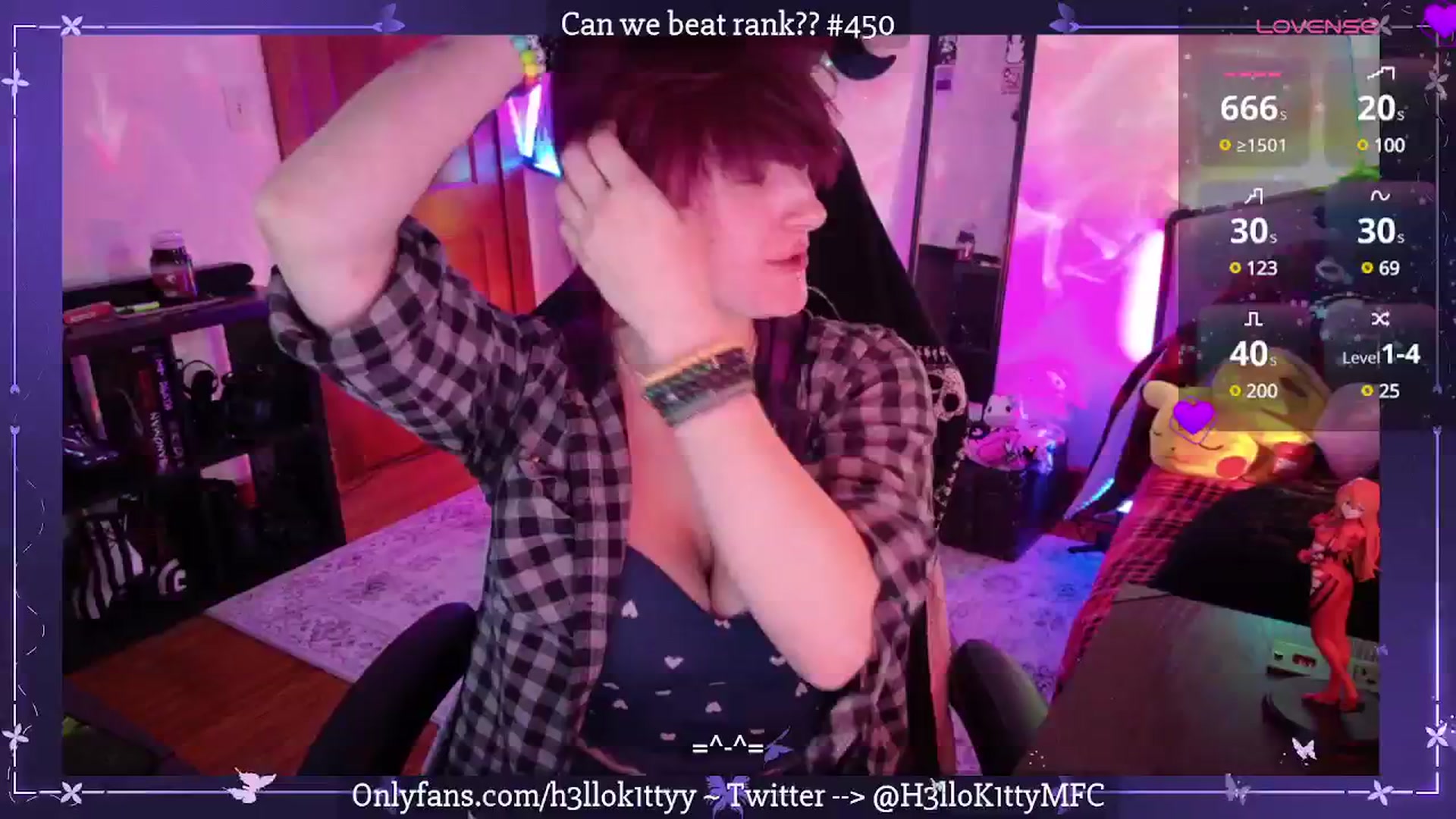 Gallery image thumbnail from H3llok1tty's myfreecams stream on, 05/03/2025, 14:24 image 4 of 20