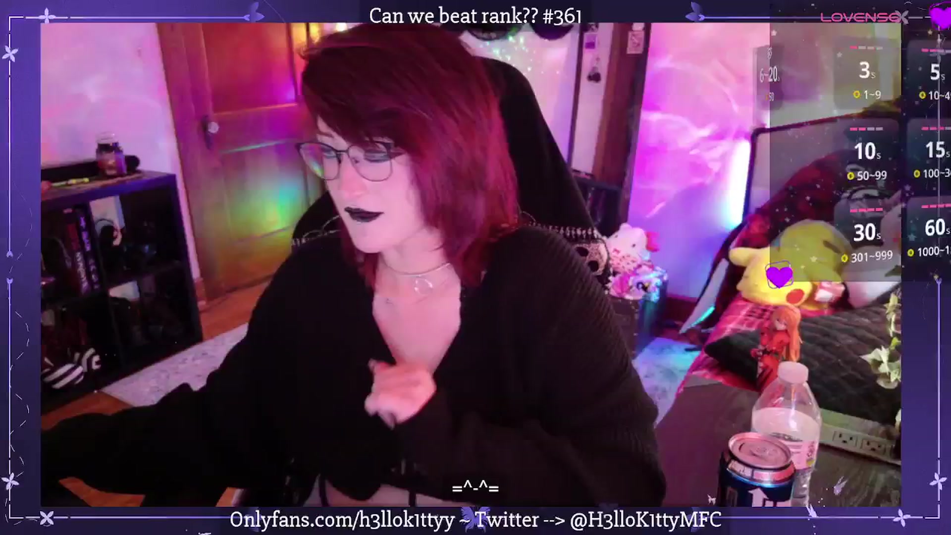 Gallery image thumbnail from H3llok1tty's myfreecams stream on, 05/04/2025, 14:46 image 17 of 20