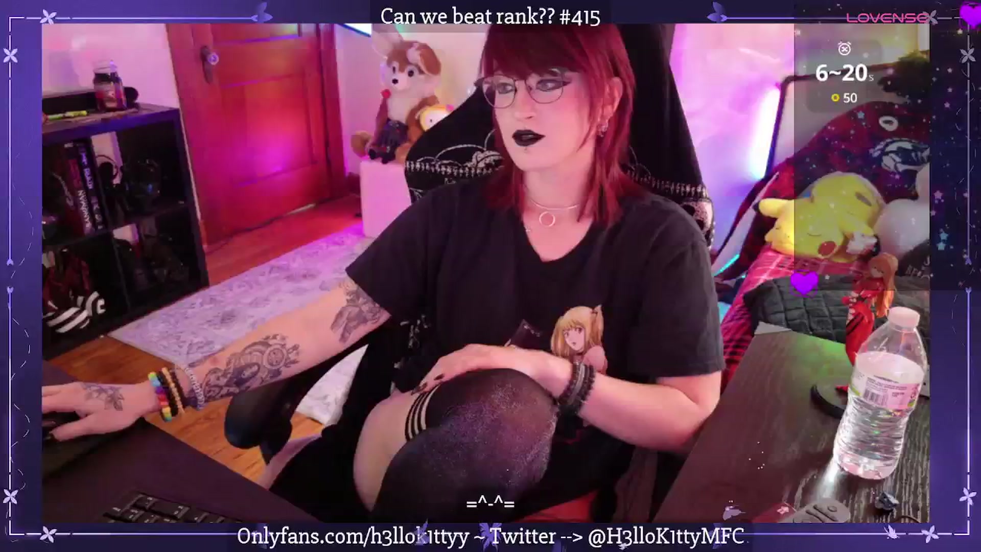 Gallery image thumbnail from H3llok1tty's myfreecams stream on, 05/04/2025, 14:46 image 10 of 20