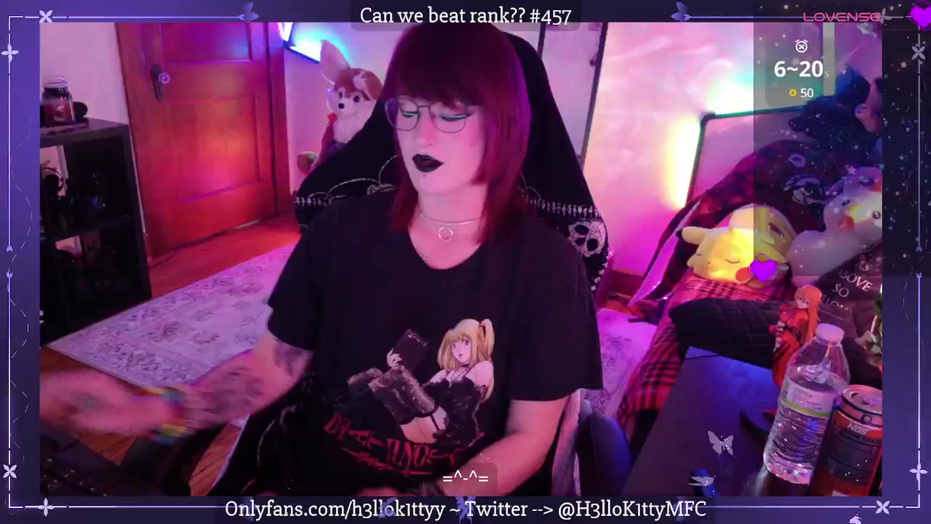 Gallery image thumbnail from H3llok1tty's myfreecams stream on, 05/04/2025, 14:46 image 4 of 20