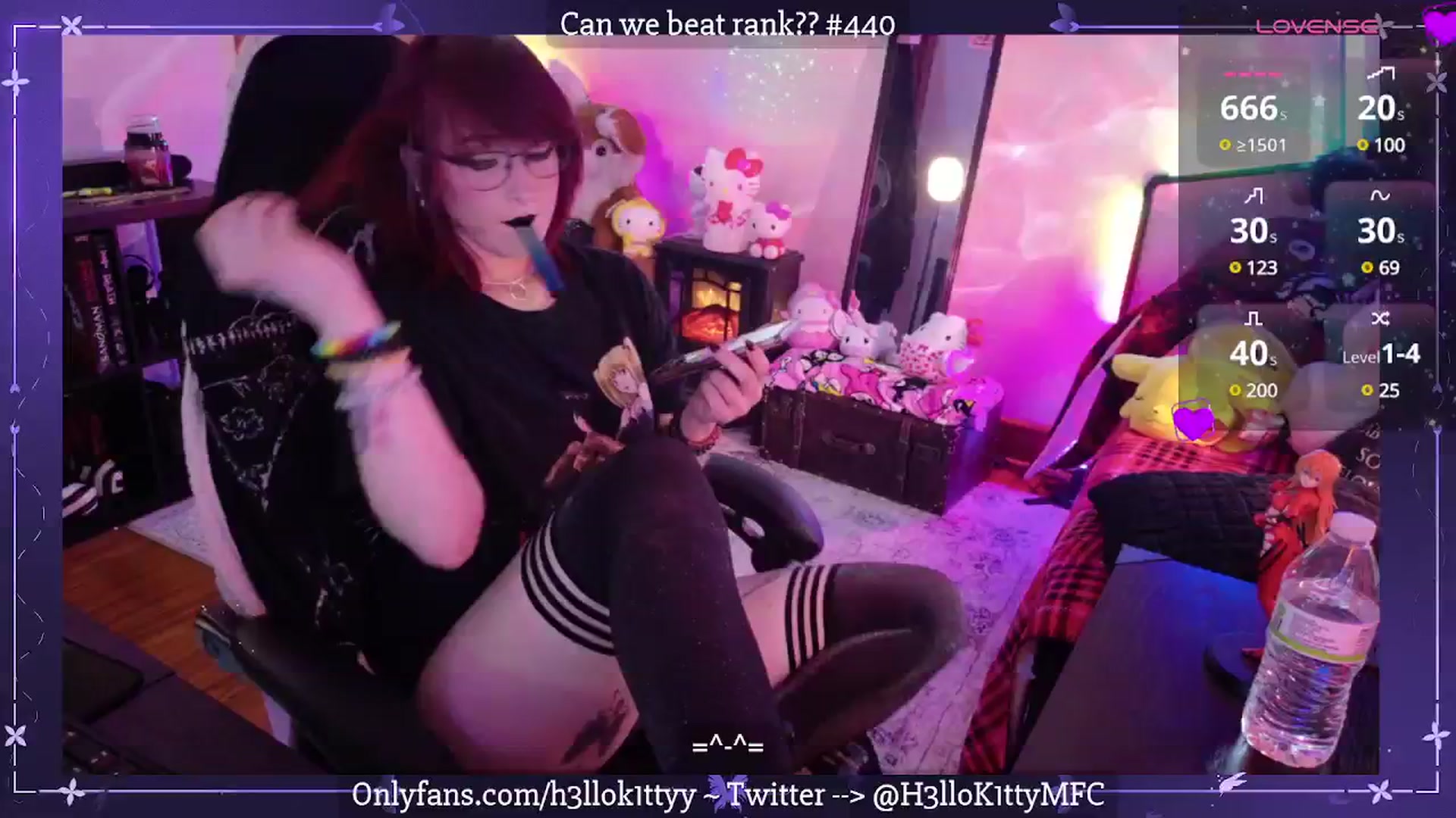Gallery image thumbnail from H3llok1tty's myfreecams stream on, 05/04/2025, 14:46 image 5 of 20