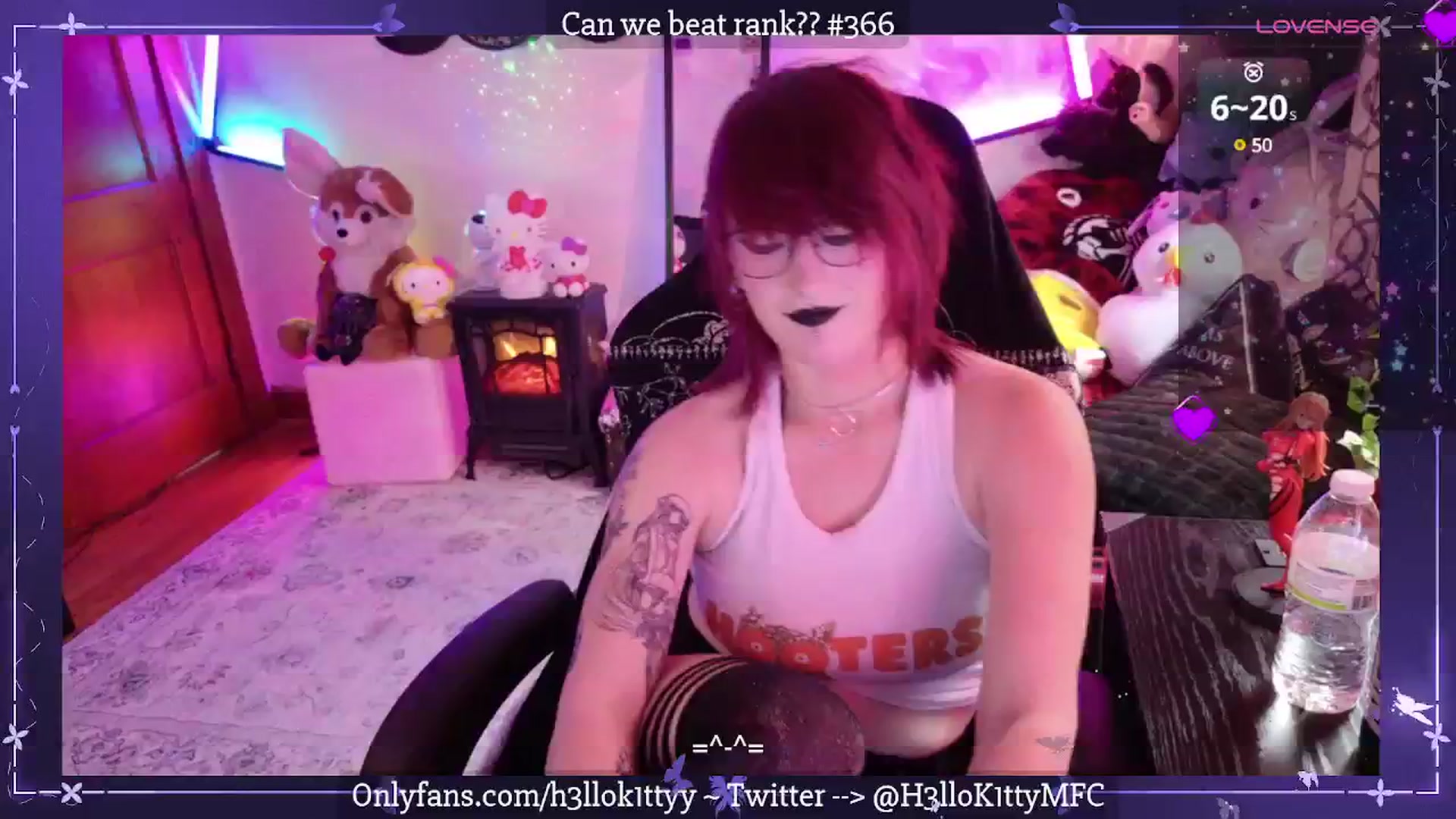Gallery image thumbnail from H3llok1tty's myfreecams stream on, 05/04/2025, 15:40 image 2 of 20
