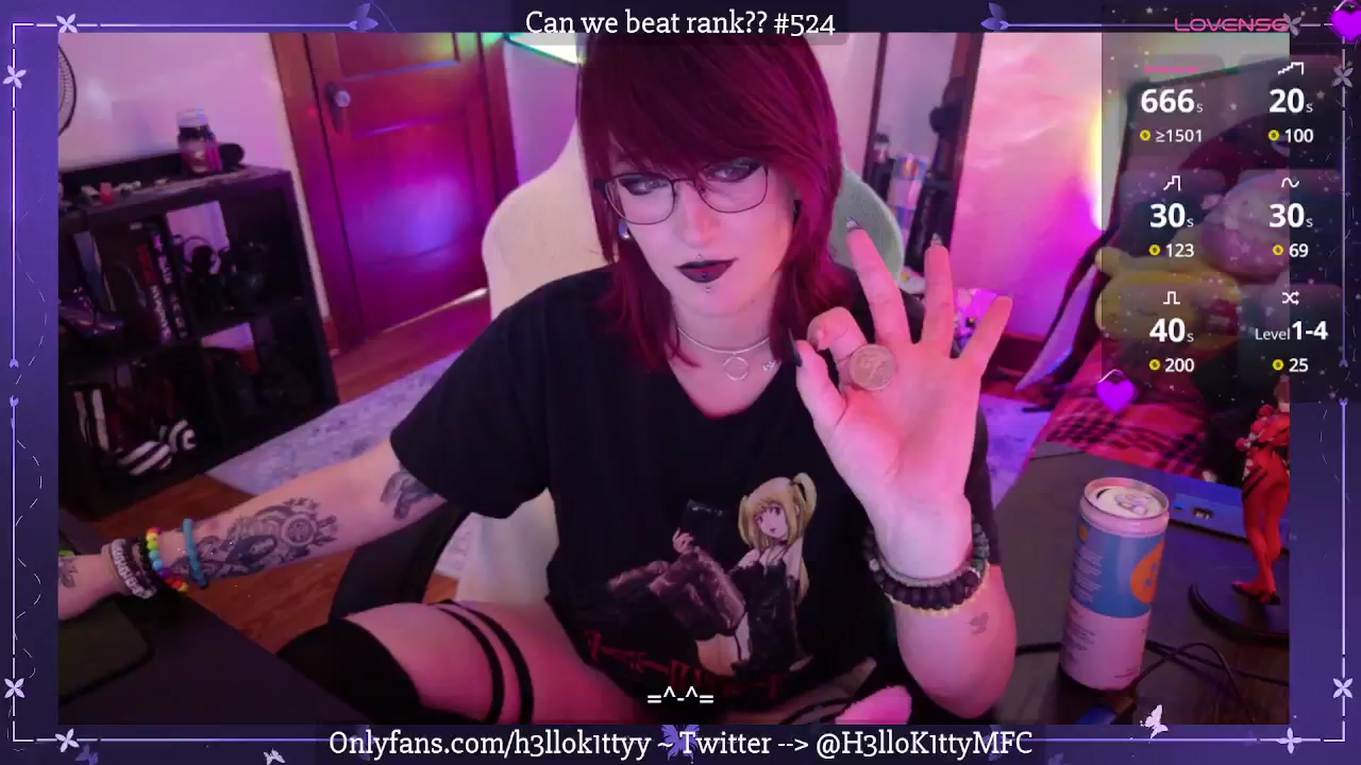 Gallery image thumbnail from H3llok1tty's myfreecams stream on, 05/11/2025, 14:11 image 6 of 20